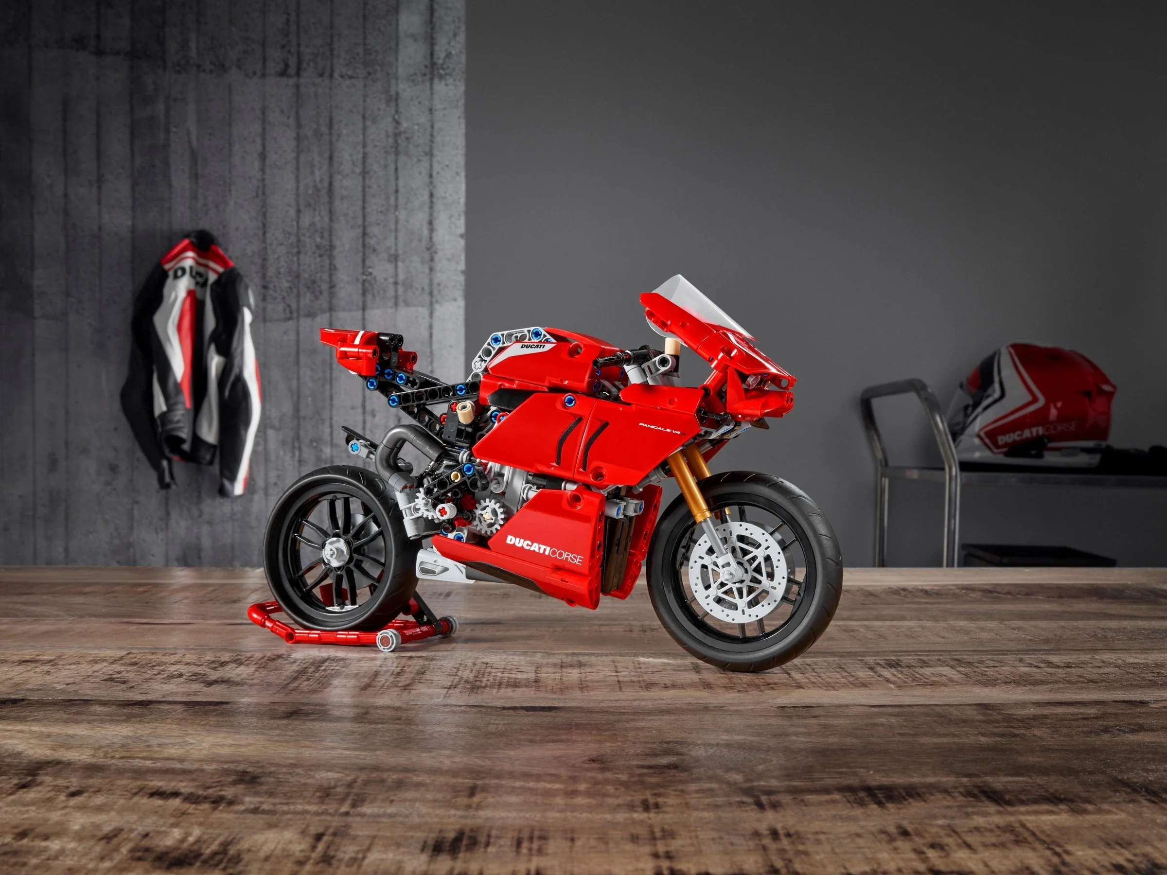 LEGO® 42107 Motor Motocykl Ścigacz Ducati Panigale V4 R - zdjęcie 21