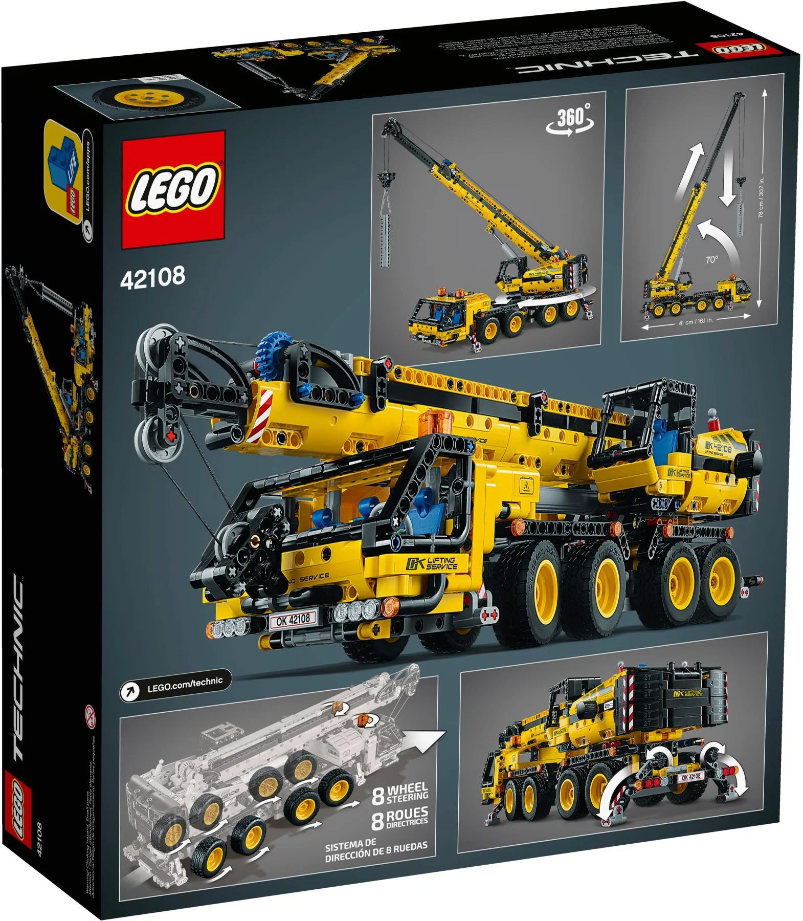 LEGO® 42108 Żuraw samochodowy - zdjęcie 5