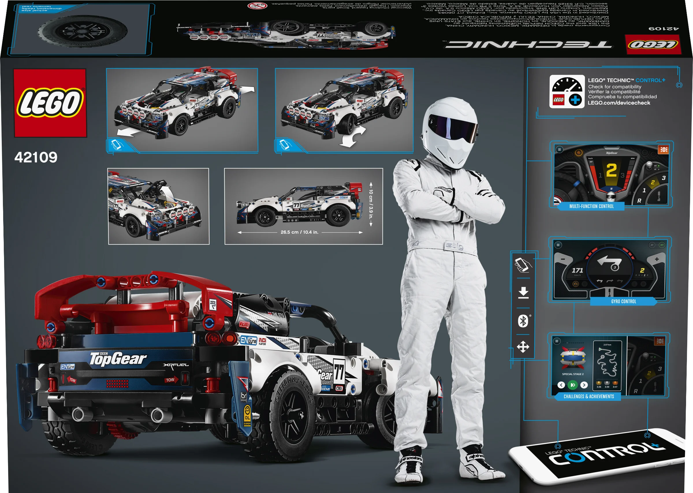 LEGO® 42109 Auto wyścigowe Top Gear sterowane przez aplikację - zdjęcie 5