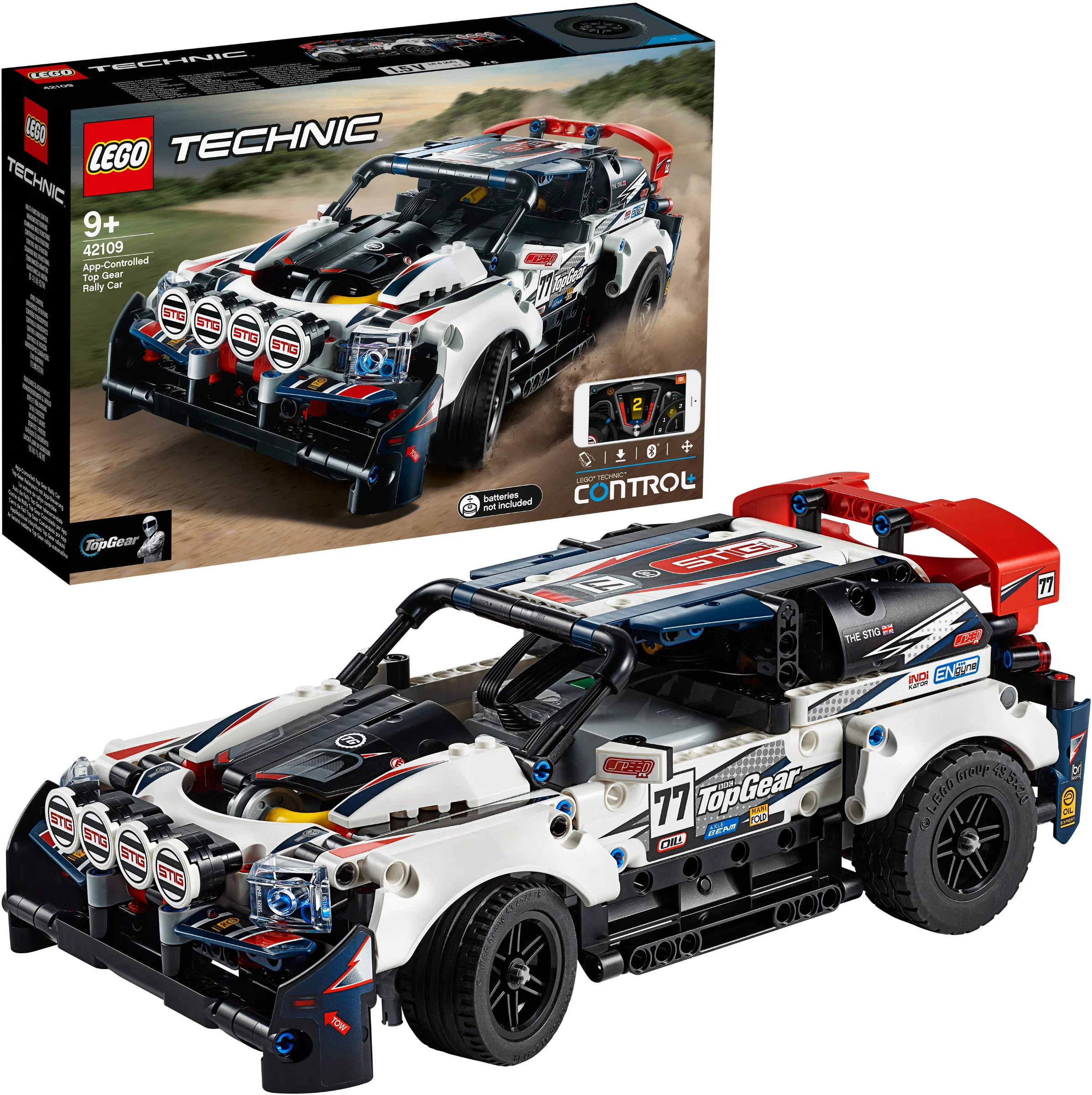 LEGO® 42109 Auto wyścigowe Top Gear sterowane przez aplikację - zdjęcie 2