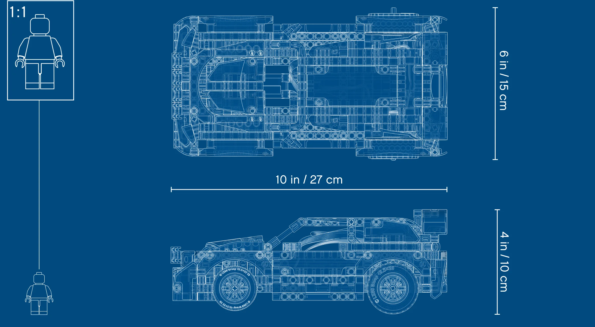 LEGO® 42109 Auto wyścigowe Top Gear sterowane przez aplikację - zdjęcie 6