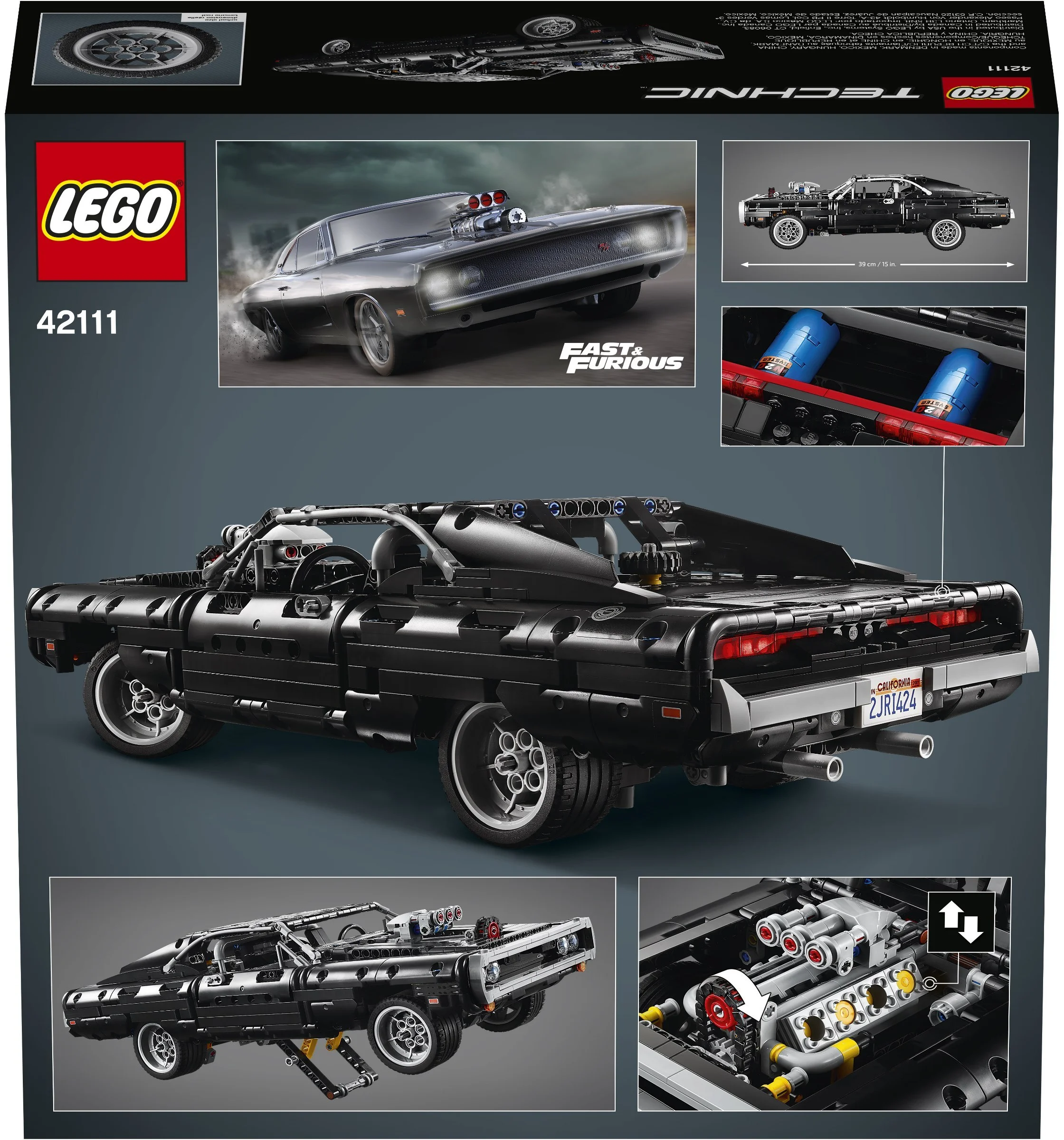LEGO® 42111 LEGO Technic Dom's Dodge Charger - zdjęcie 5