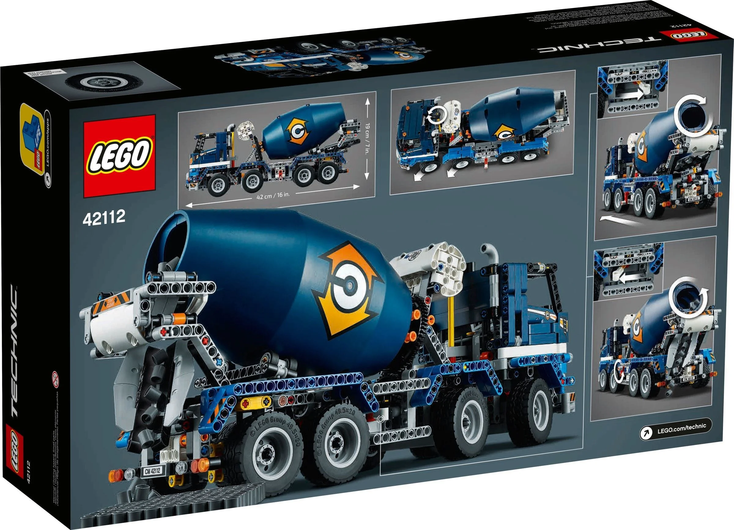 LEGO® 42112 Betoniarka P - zdjęcie 7