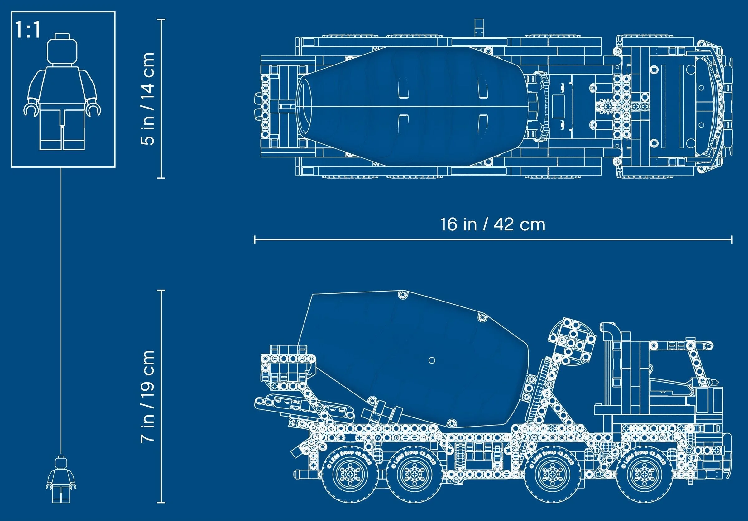 LEGO® 42112 Betoniarka P - zdjęcie 14