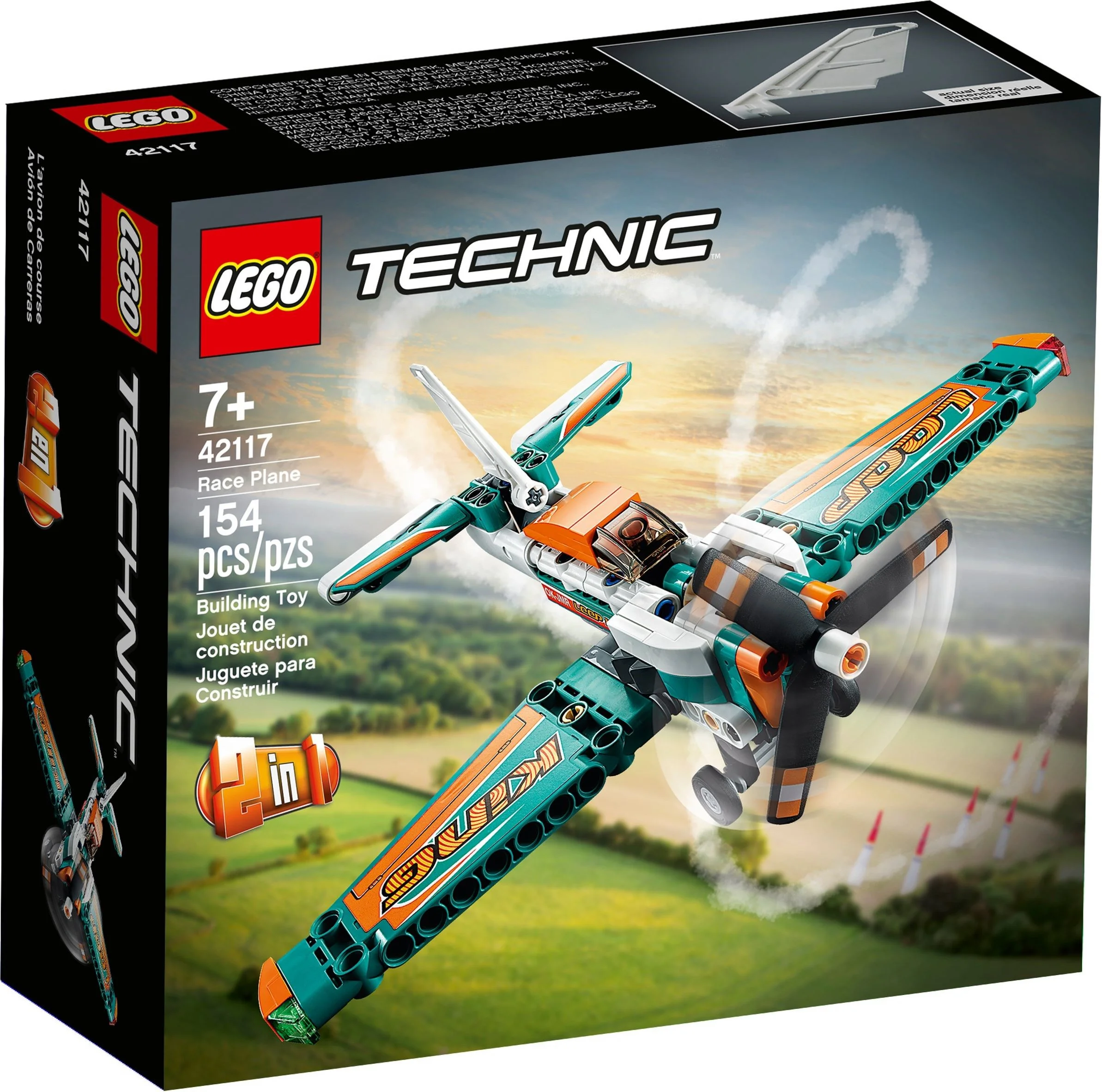 LEGO® 42117 Samolot wyścigowy - zdjęcie 2