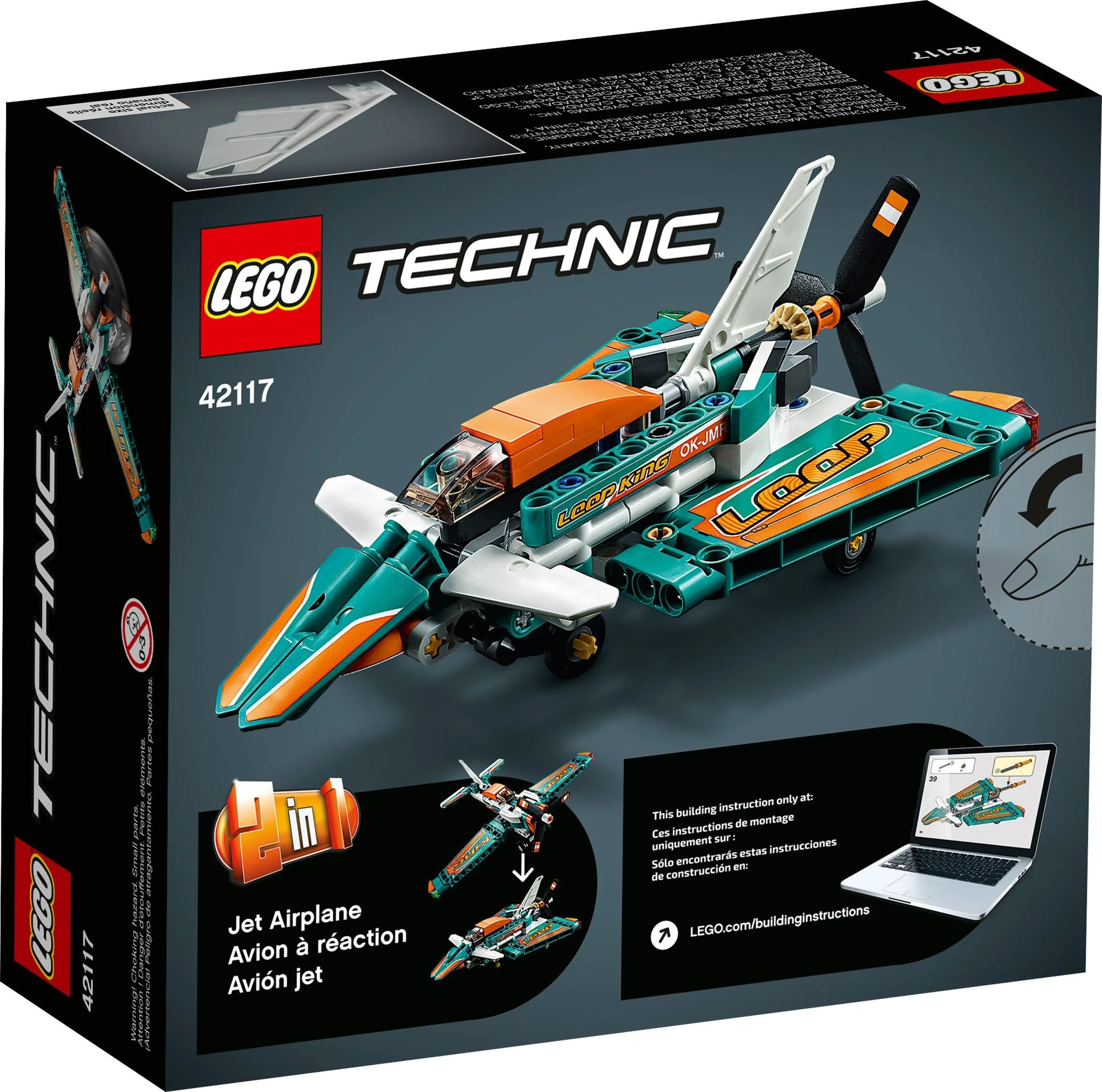 LEGO® 42117 Samolot wyścigowy - zdjęcie 6