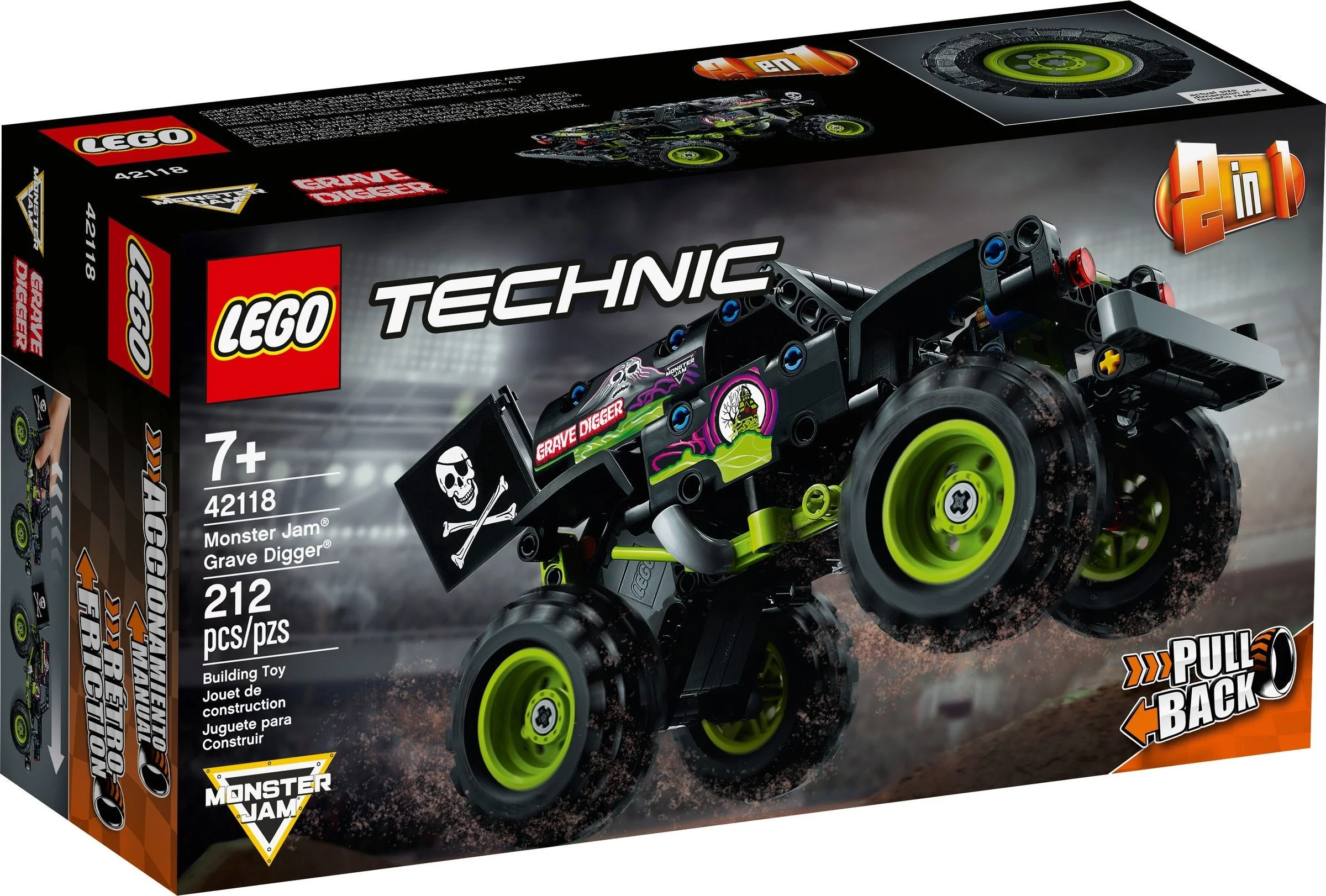 LEGO® 42118 Monster Jam® Grave Digger® - zdjęcie 1