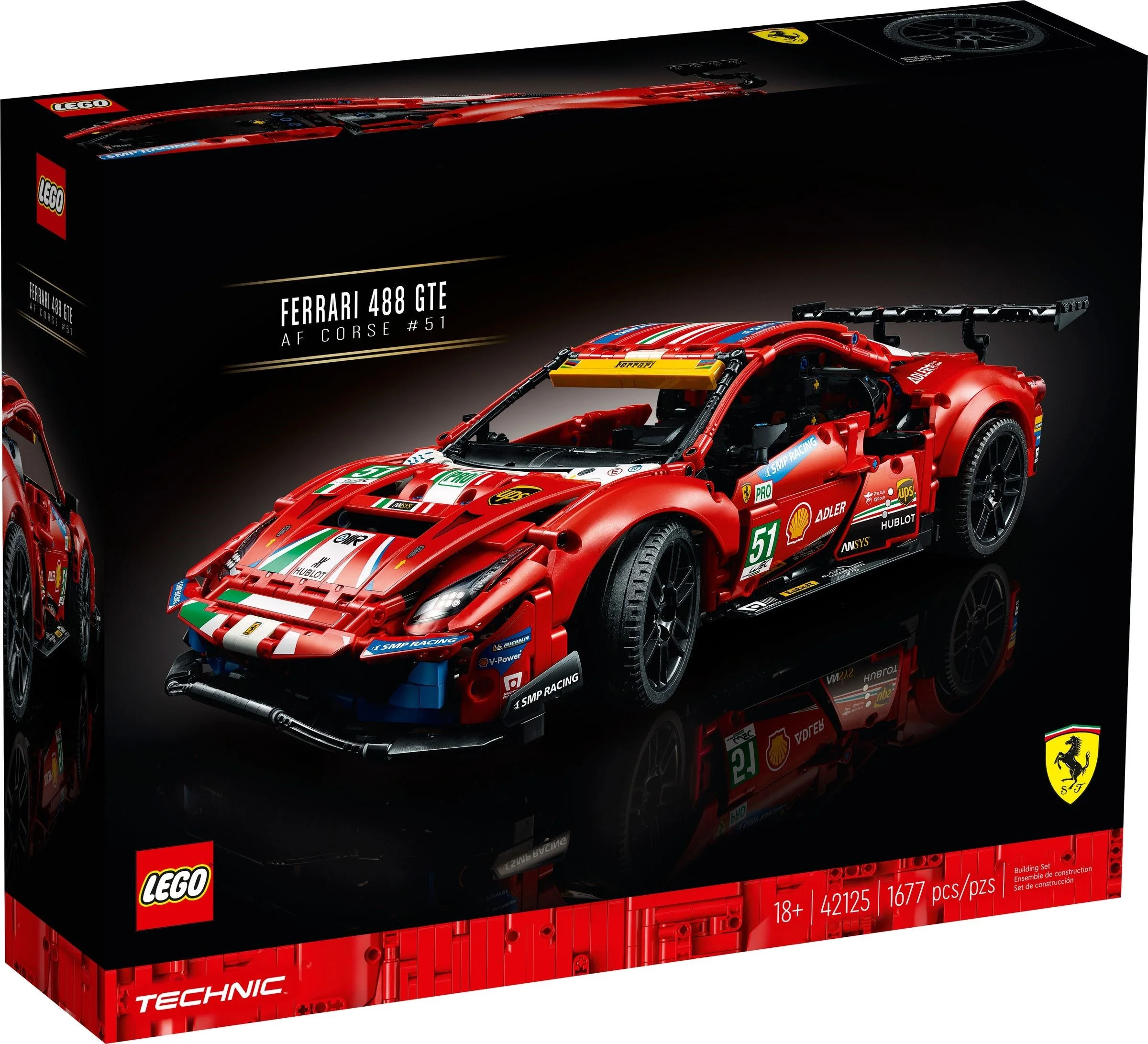 LEGO® 42125 Ferrari 488 GTE - zdjęcie 2