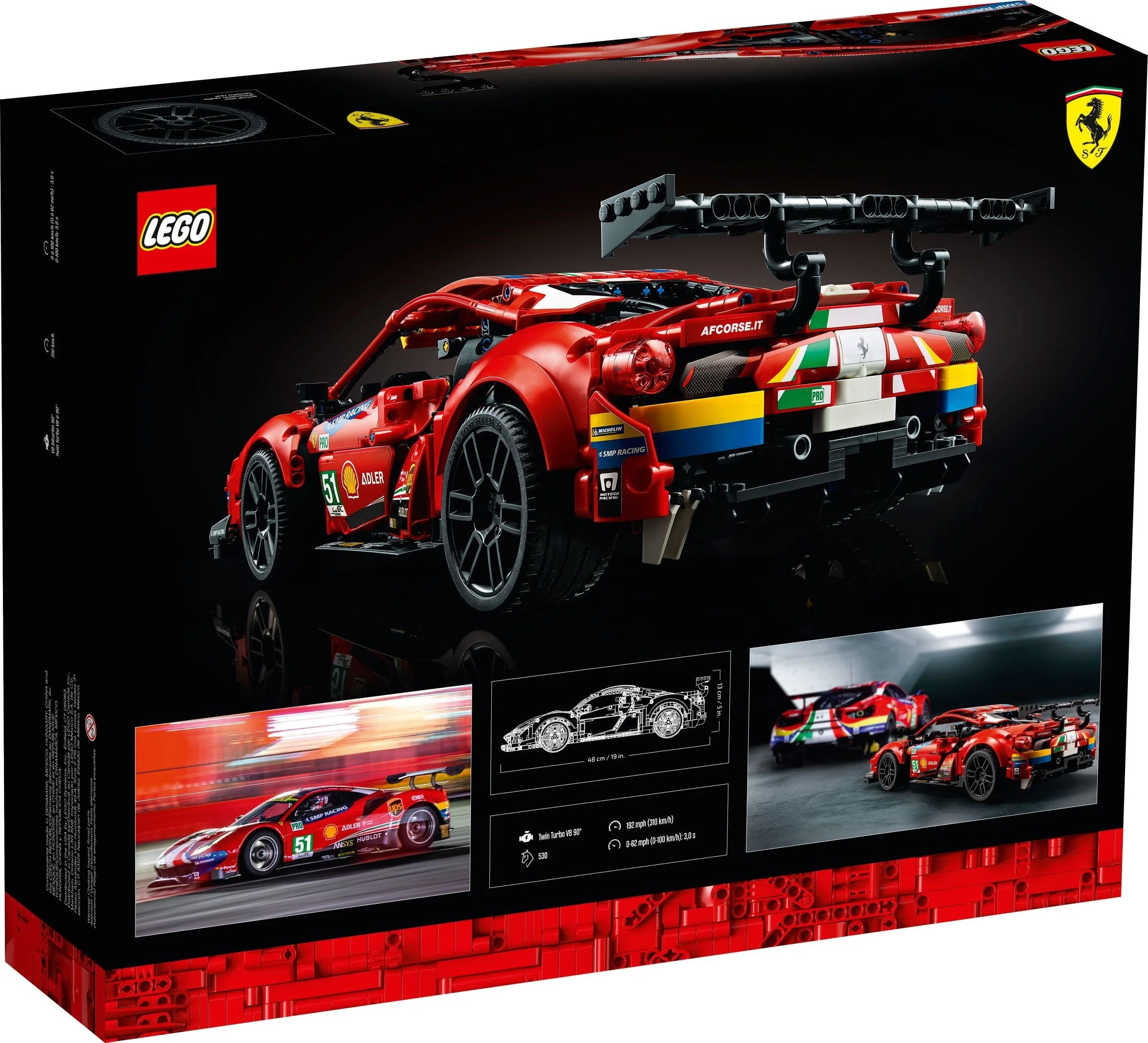 LEGO® 42125 Ferrari 488 GTE - zdjęcie 10