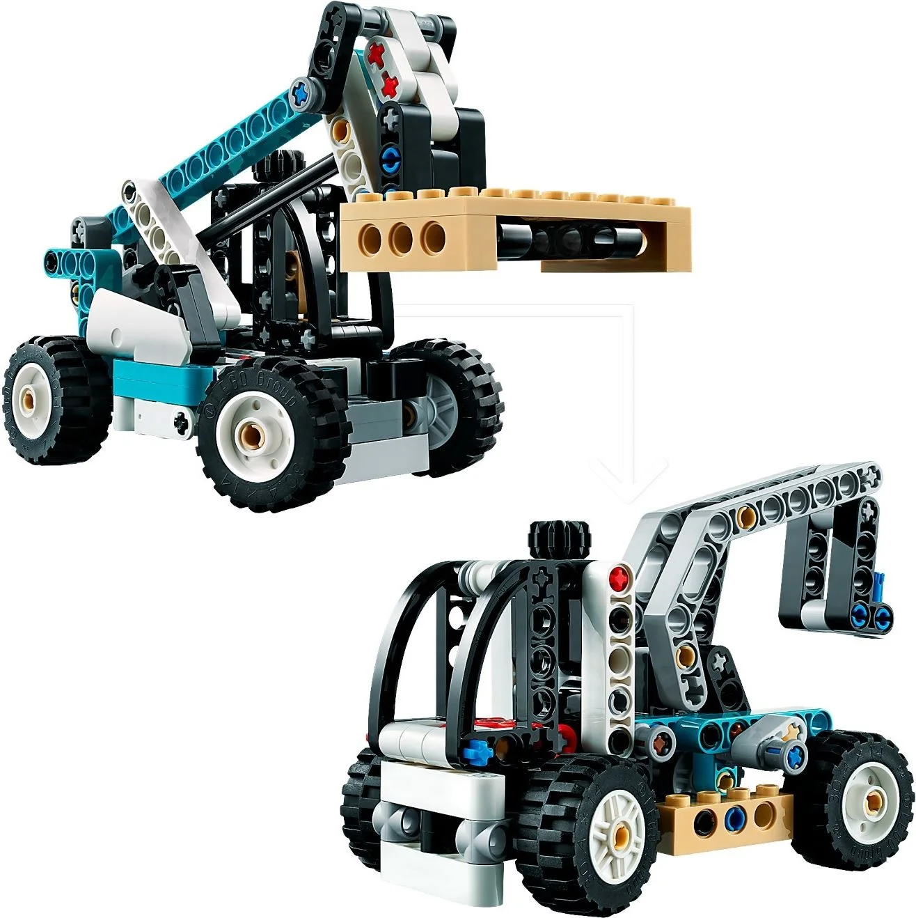 LEGO® 42133 Ładowarka teleskopowa - zdjęcie 5