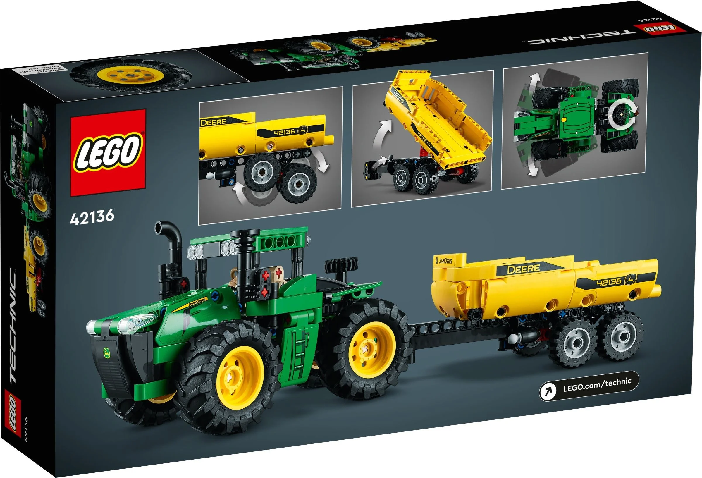 LEGO® 42136 Traktor John Deere 9620R 4WD - zdjęcie 8