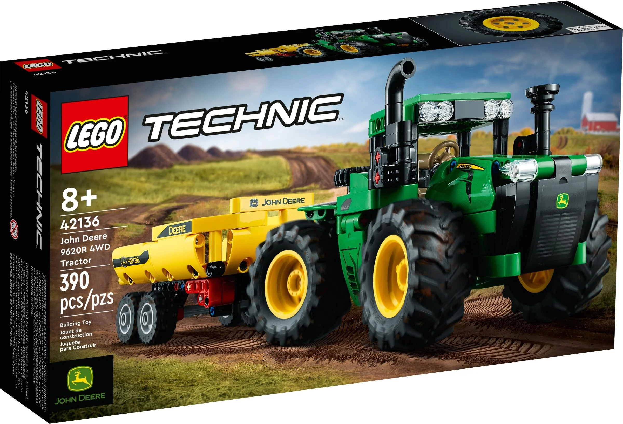 LEGO® 42136 Traktor John Deere 9620R 4WD - zdjęcie 1