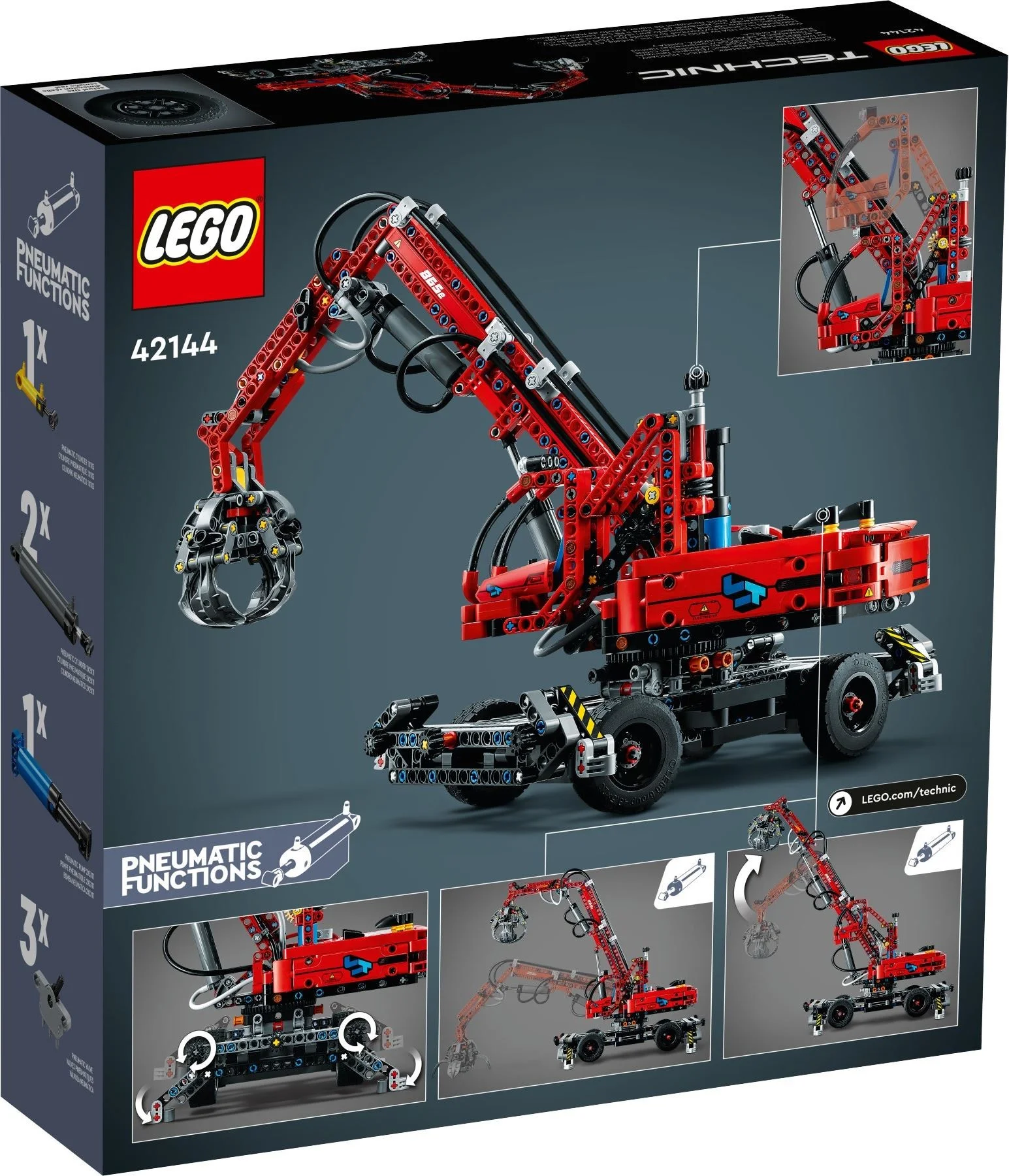 LEGO® 42144 Dźwig z chwytakiem - zdjęcie 9