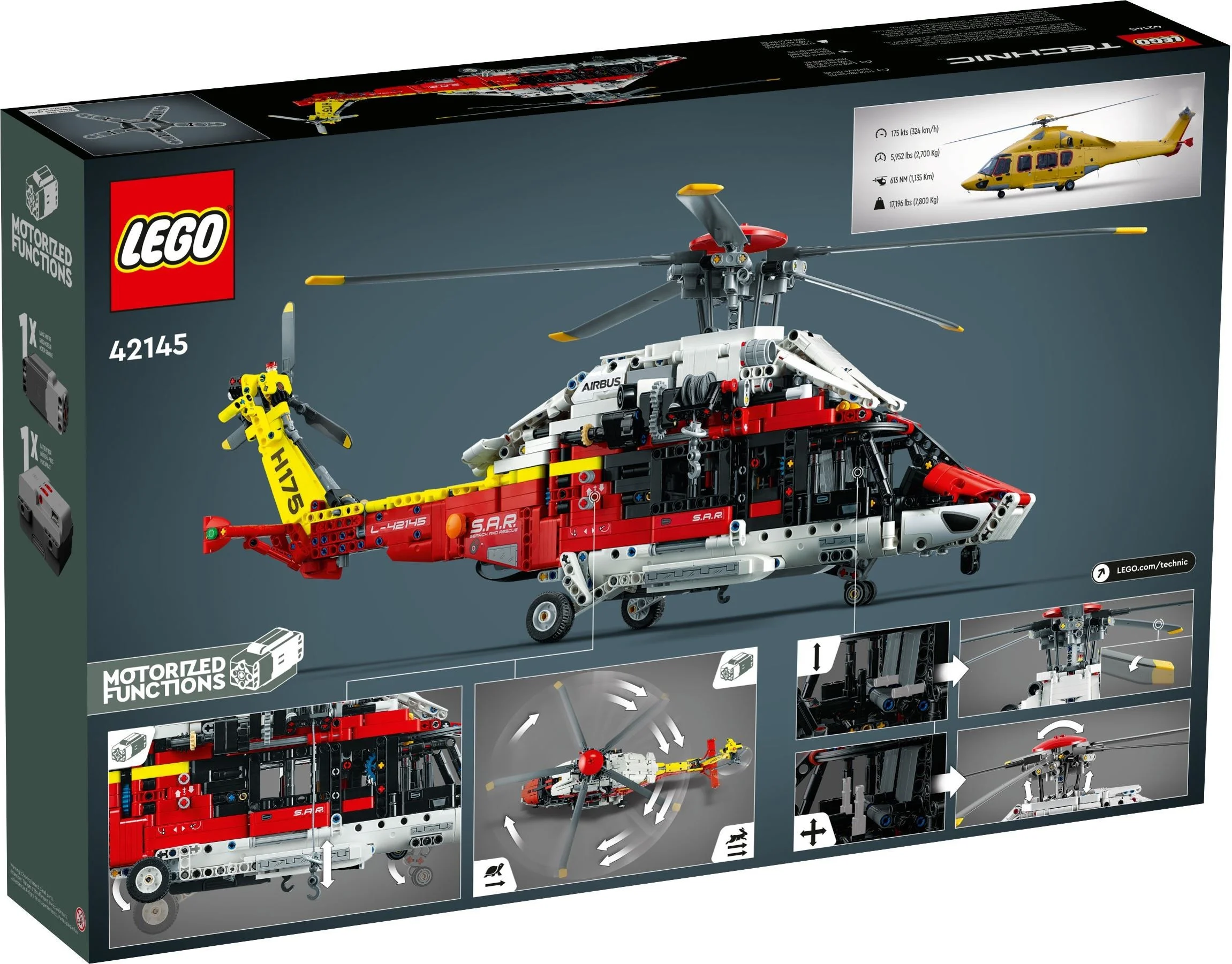 LEGO® 42145 Helikopter ratunkowy Airbus H175 - zdjęcie 8