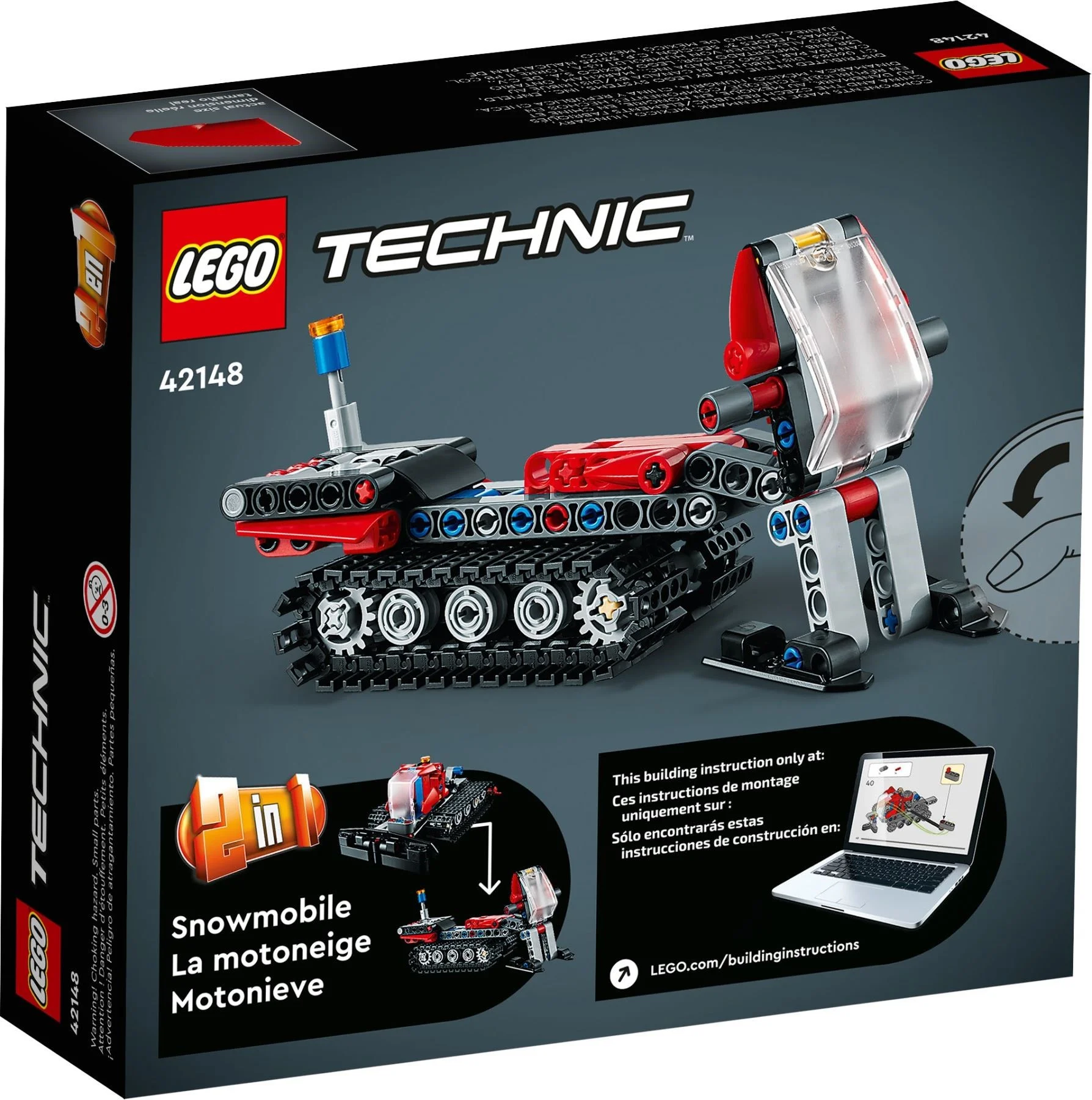 LEGO® 42148 Zestaw Klocków Lego Lego Technic Ratrak Na Święta Top Top - zdjęcie 5