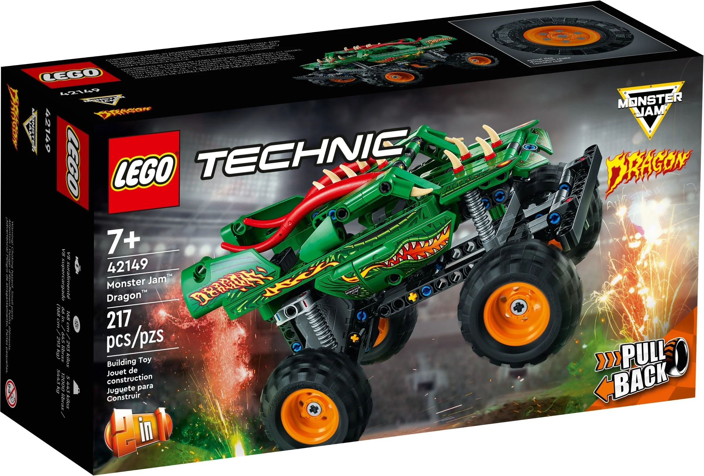 LEGO® 42149 Monster Jam™ Dragon™ - zdjęcie 2