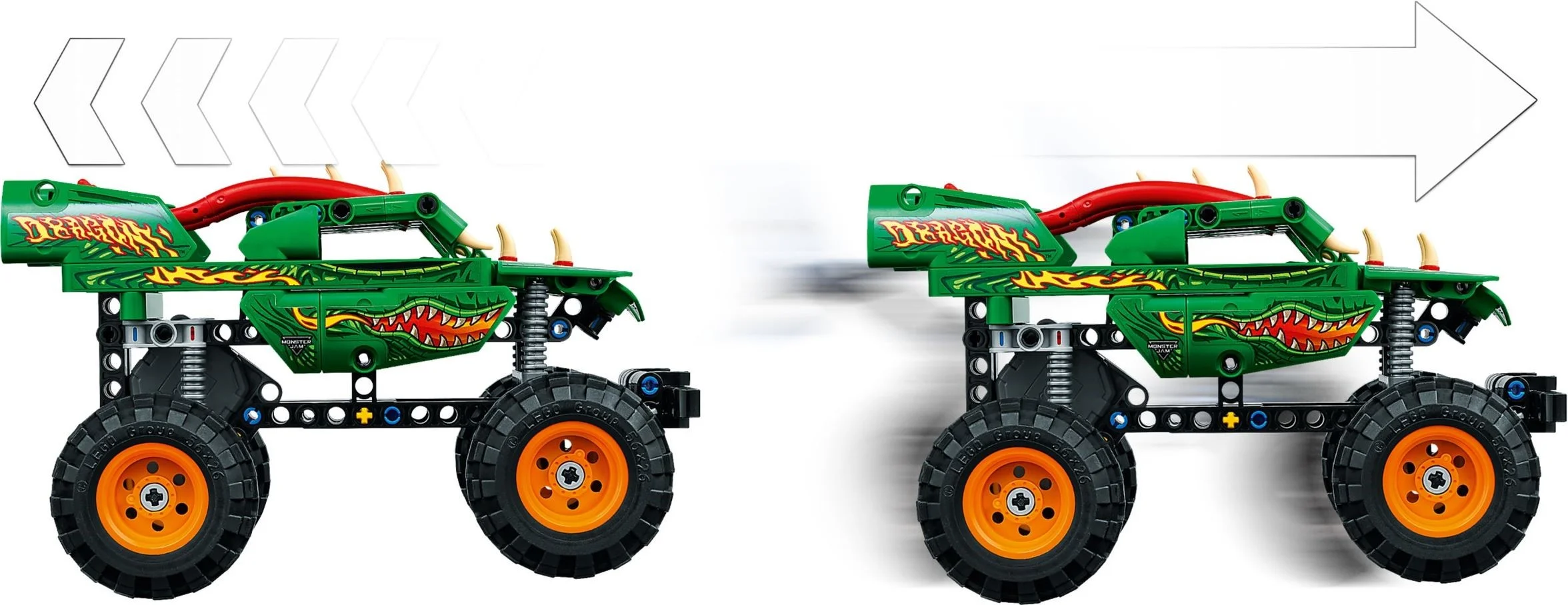 LEGO® 42149 Monster Jam™ Dragon™ - zdjęcie 4