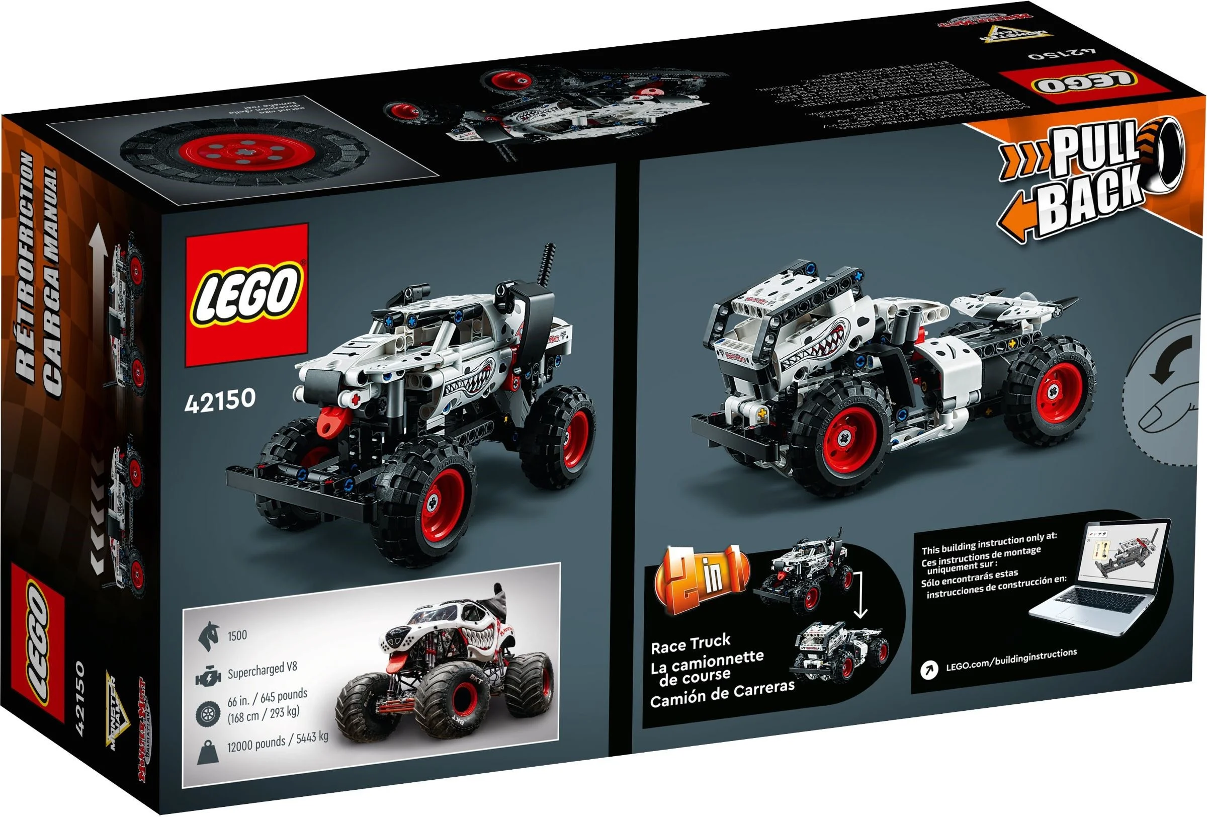 LEGO® 42150 Monster Jam™ Monster Mutt™ Dalmatian - zdjęcie 6