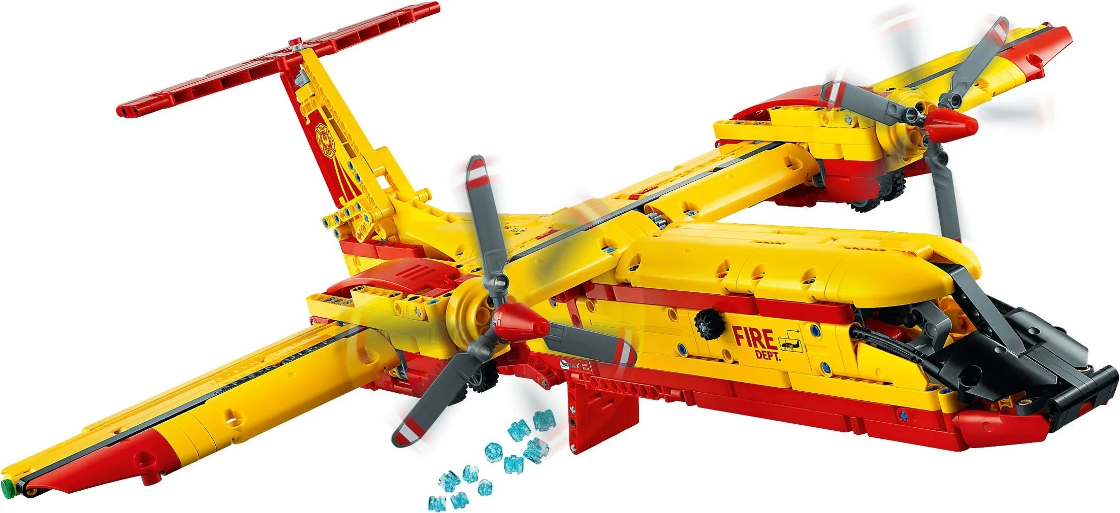 LEGO® 42152 Strażacki Samolot Gaśniczy Straż Pożarna - zdjęcie 5