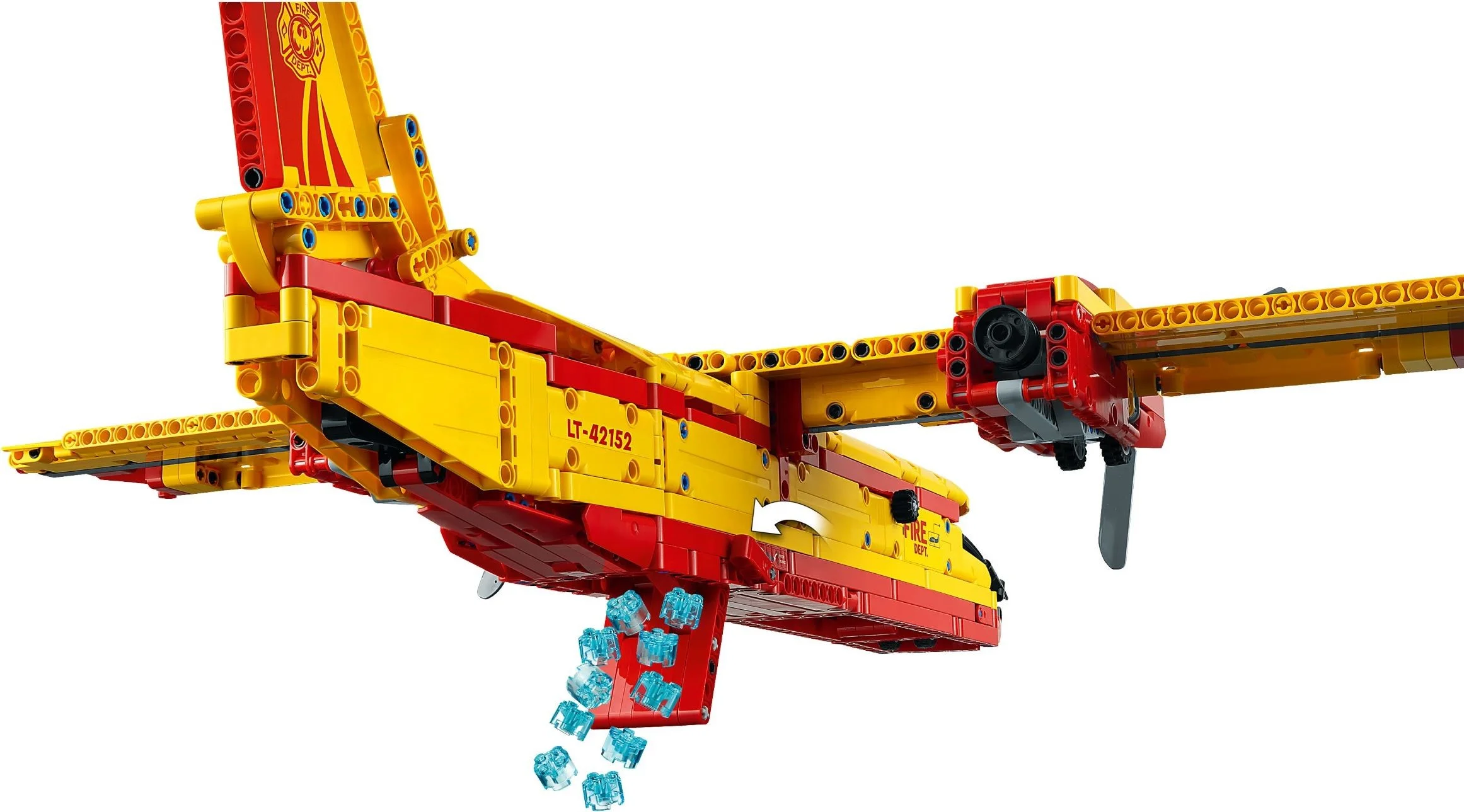 LEGO® 42152 Strażacki Samolot Gaśniczy Straż Pożarna - zdjęcie 7