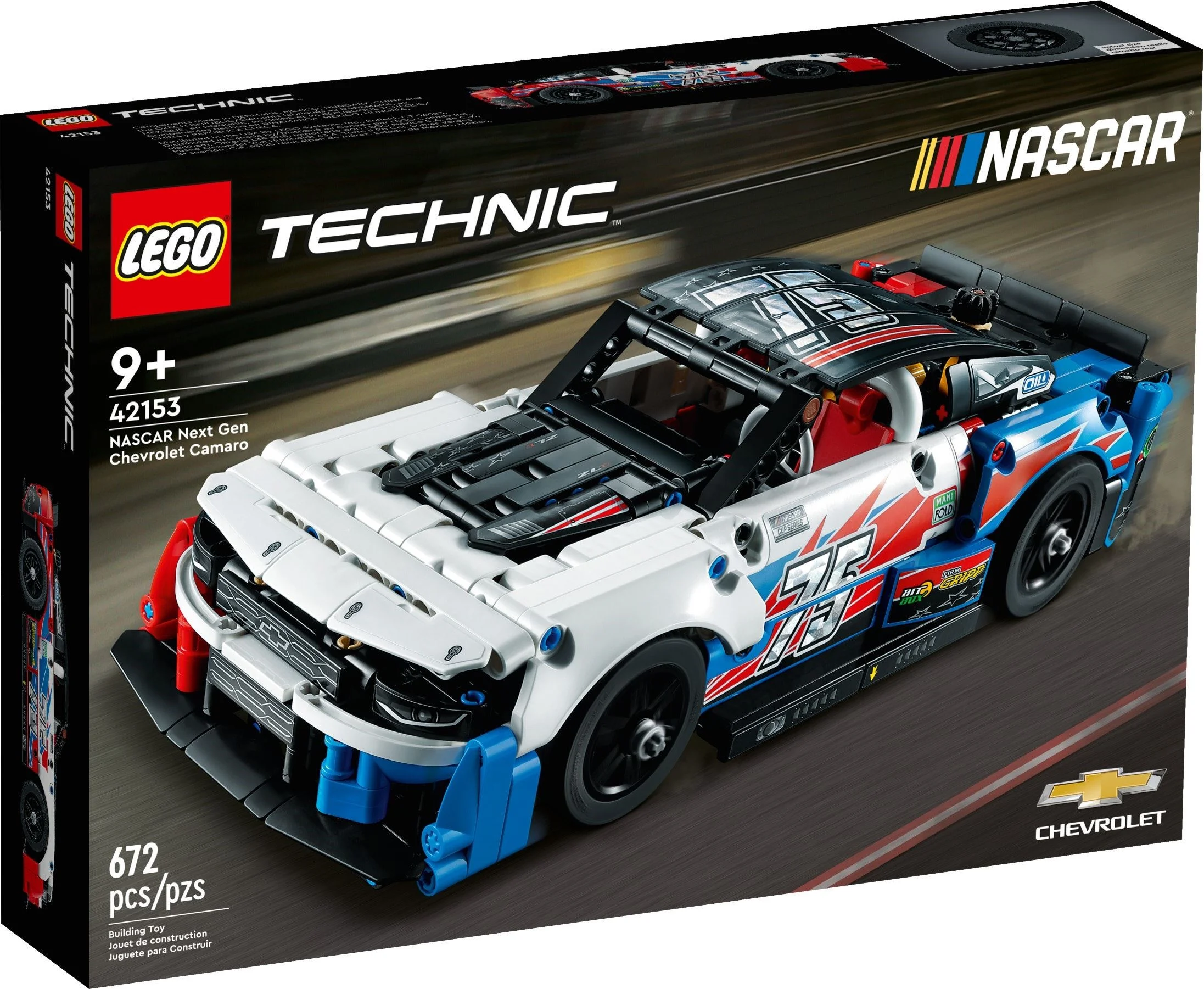 LEGO® 42153 Nowy Chevrolet Camaro ZL1 z serii NASCAR® - zdjęcie 1