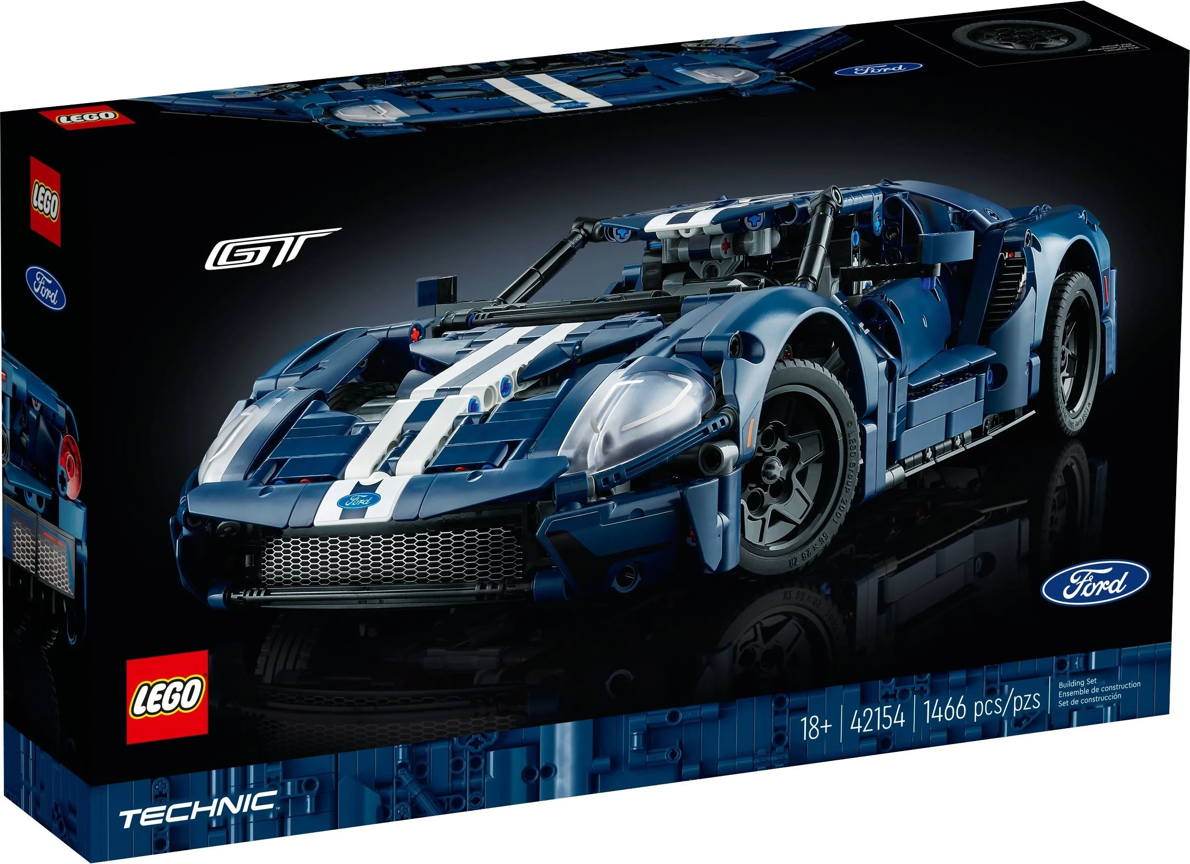 LEGO® 42154 Ford GT, wersja z 2022 roku - zdjęcie 2