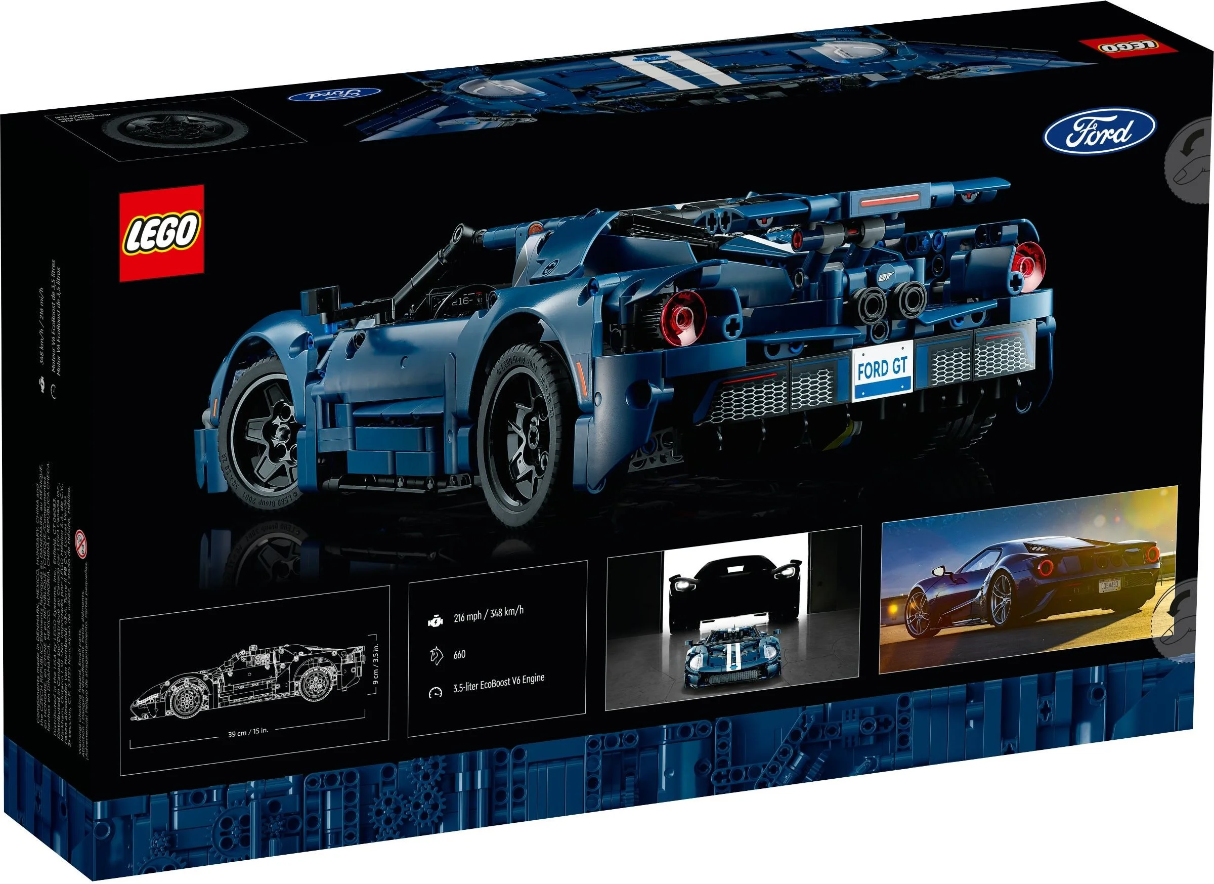 LEGO® 42154 Ford GT, wersja z 2022 roku - zdjęcie 9