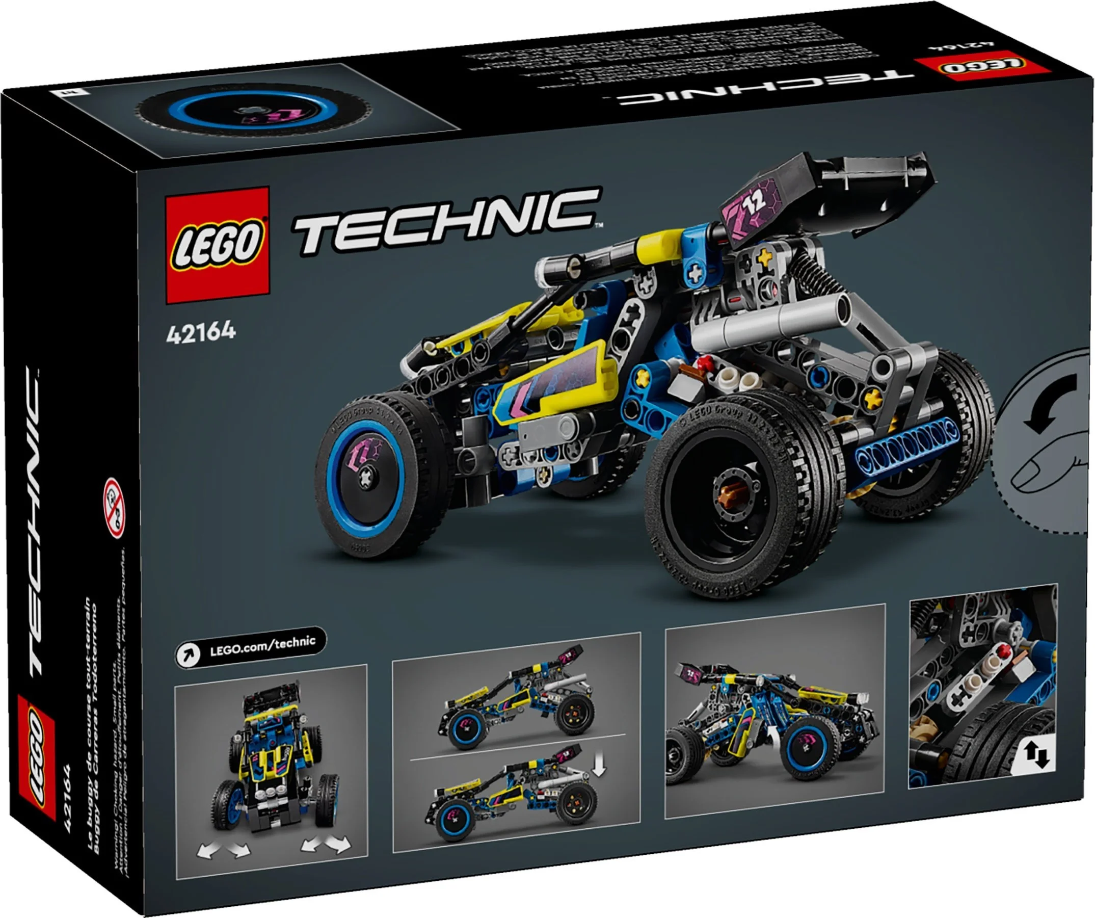 LEGO® 42164 Wyścigowy łazik terenowy - zdjęcie 8