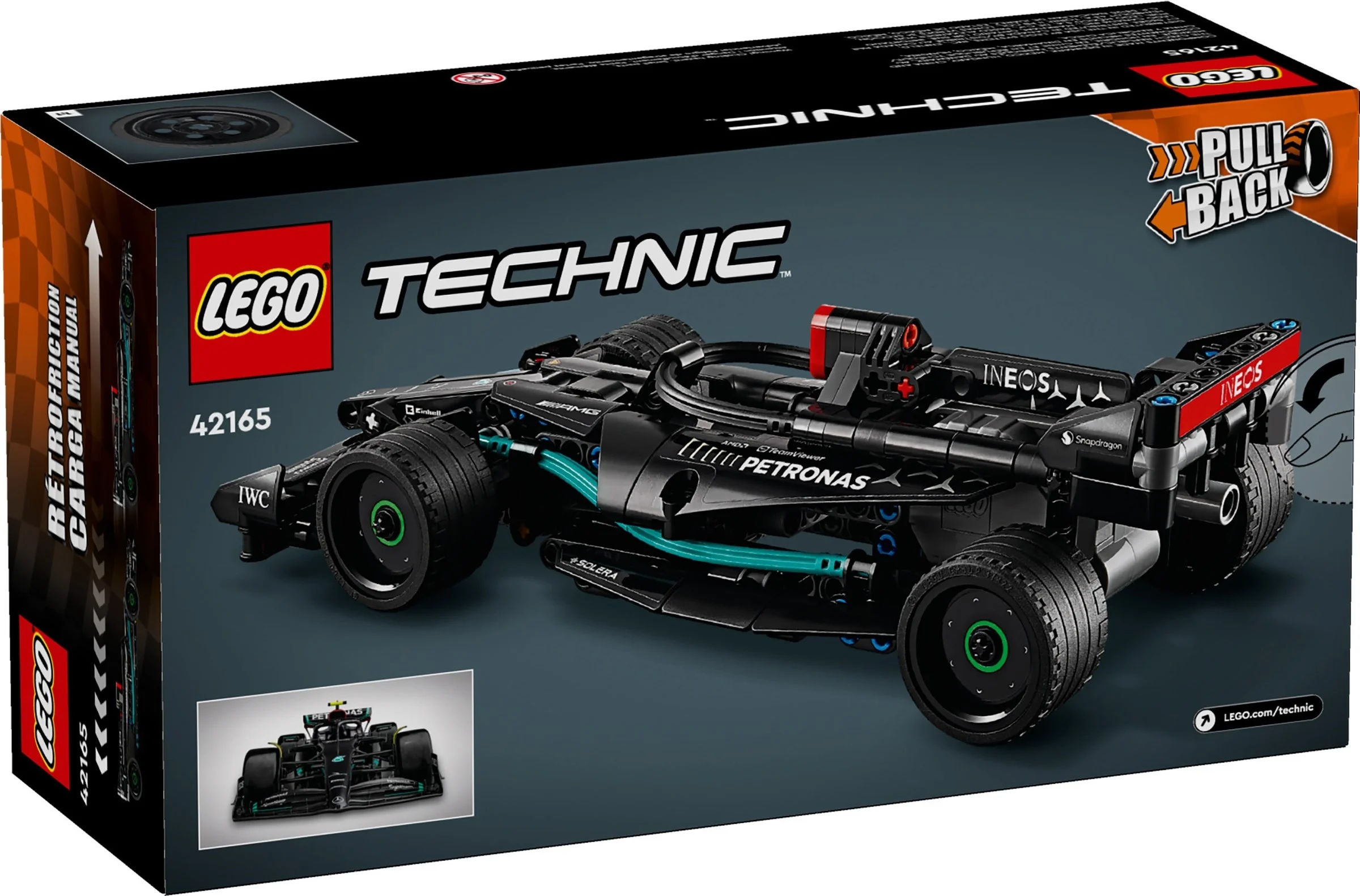 LEGO® 42165 Mercedes-AMG F1 W14 E Performance Pull-Back - zdjęcie 6