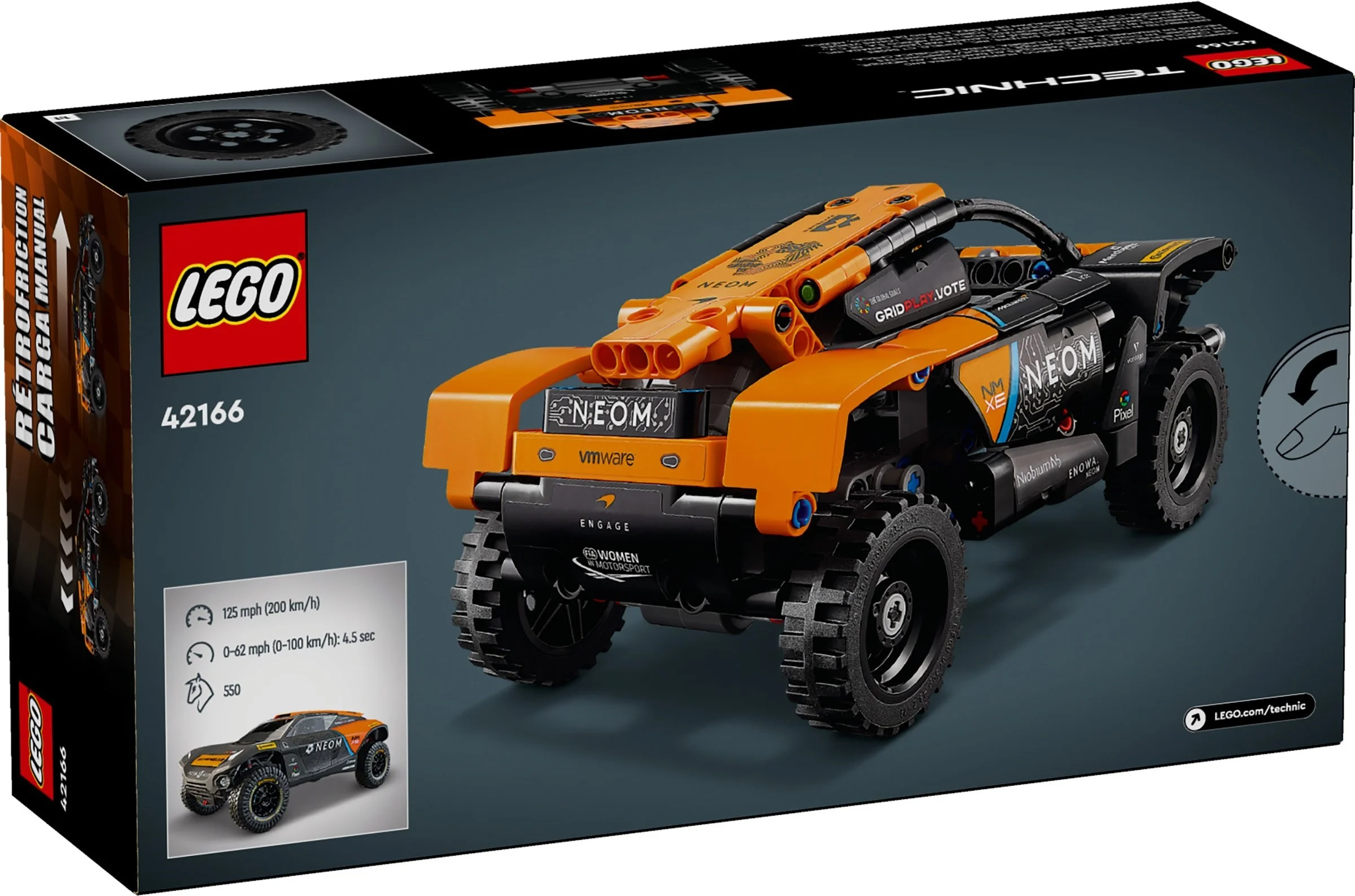 LEGO® 42166 Samochód wyścigowy NEOM McLaren Extreme E - zdjęcie 6