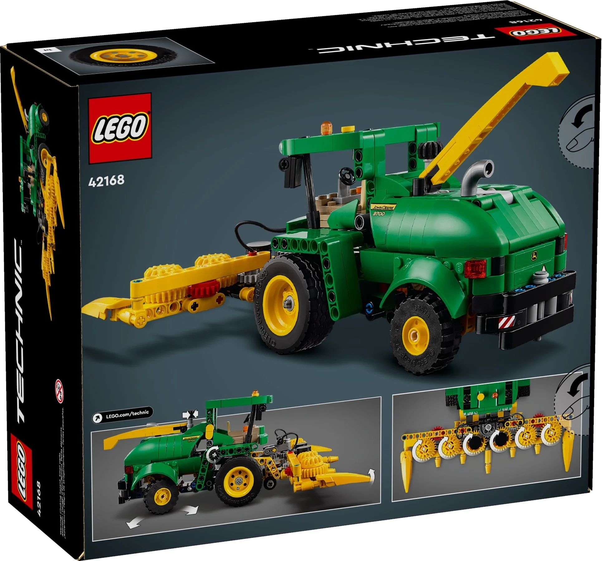 LEGO® 42168 Zestaw Klocków Lego Technic Sieczkarnia Samojezdna John Deere 9700 - zdjęcie 6