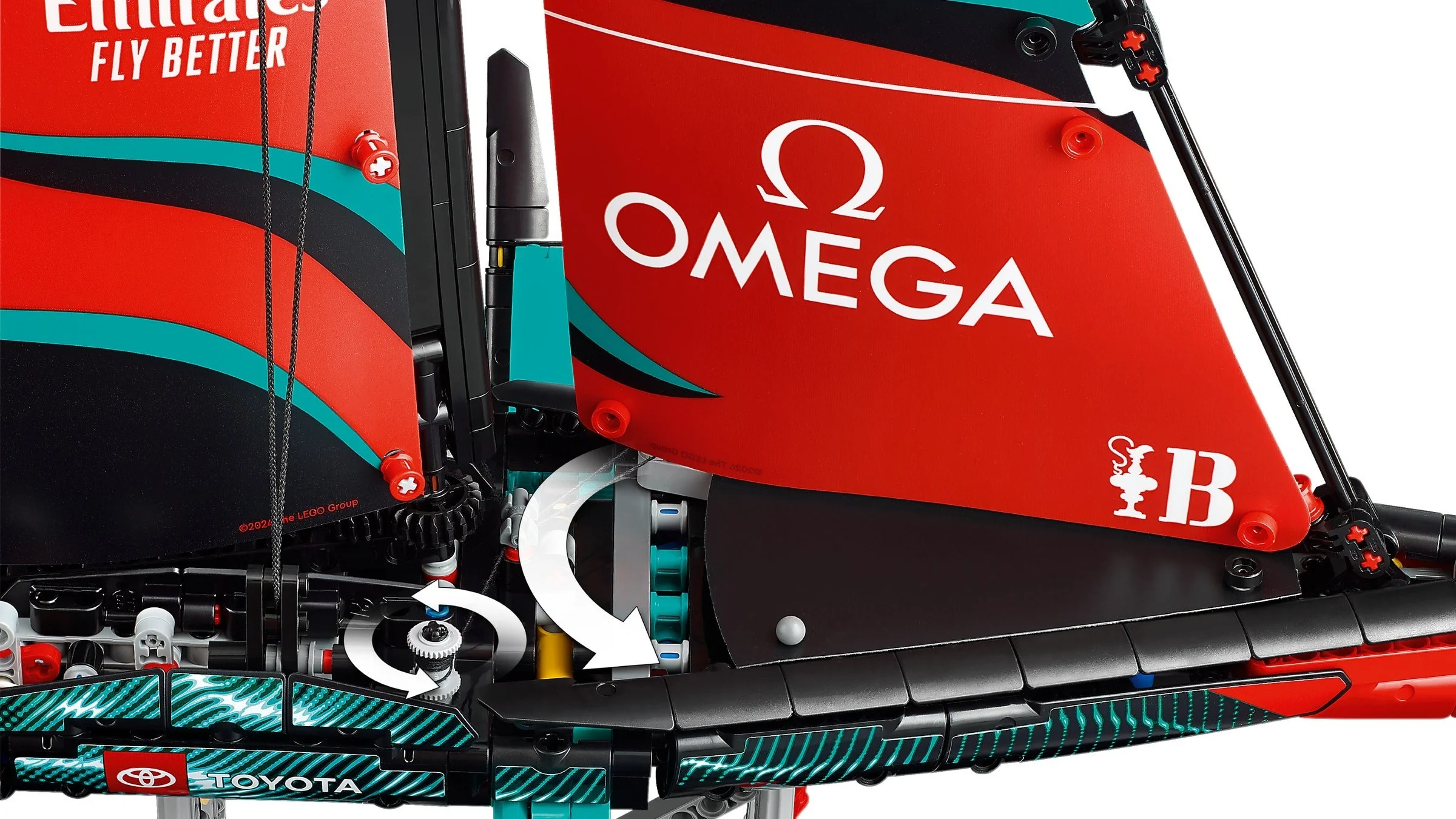 LEGO® 42174 Jacht Emirates Team New Zealand AC75 - zdjęcie 3