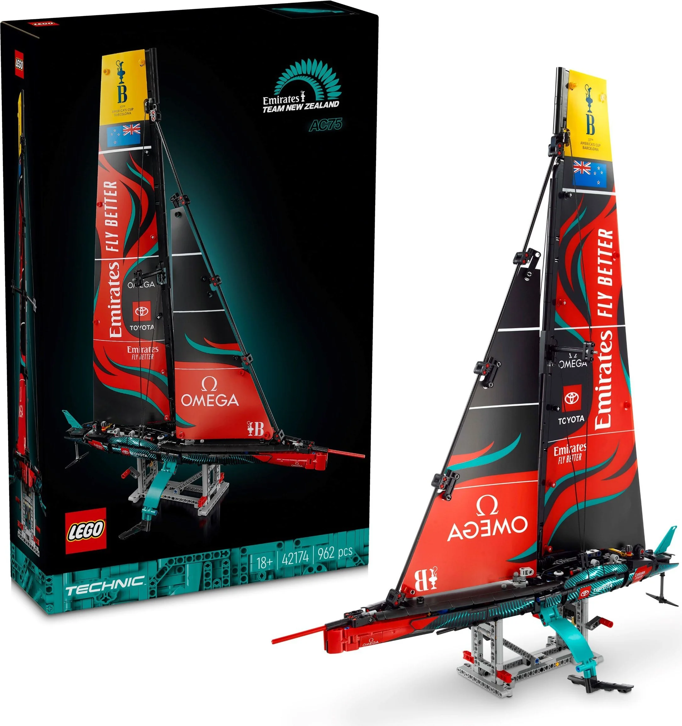 LEGO® 42174 Jacht Emirates Team New Zealand AC75 - zdjęcie 6