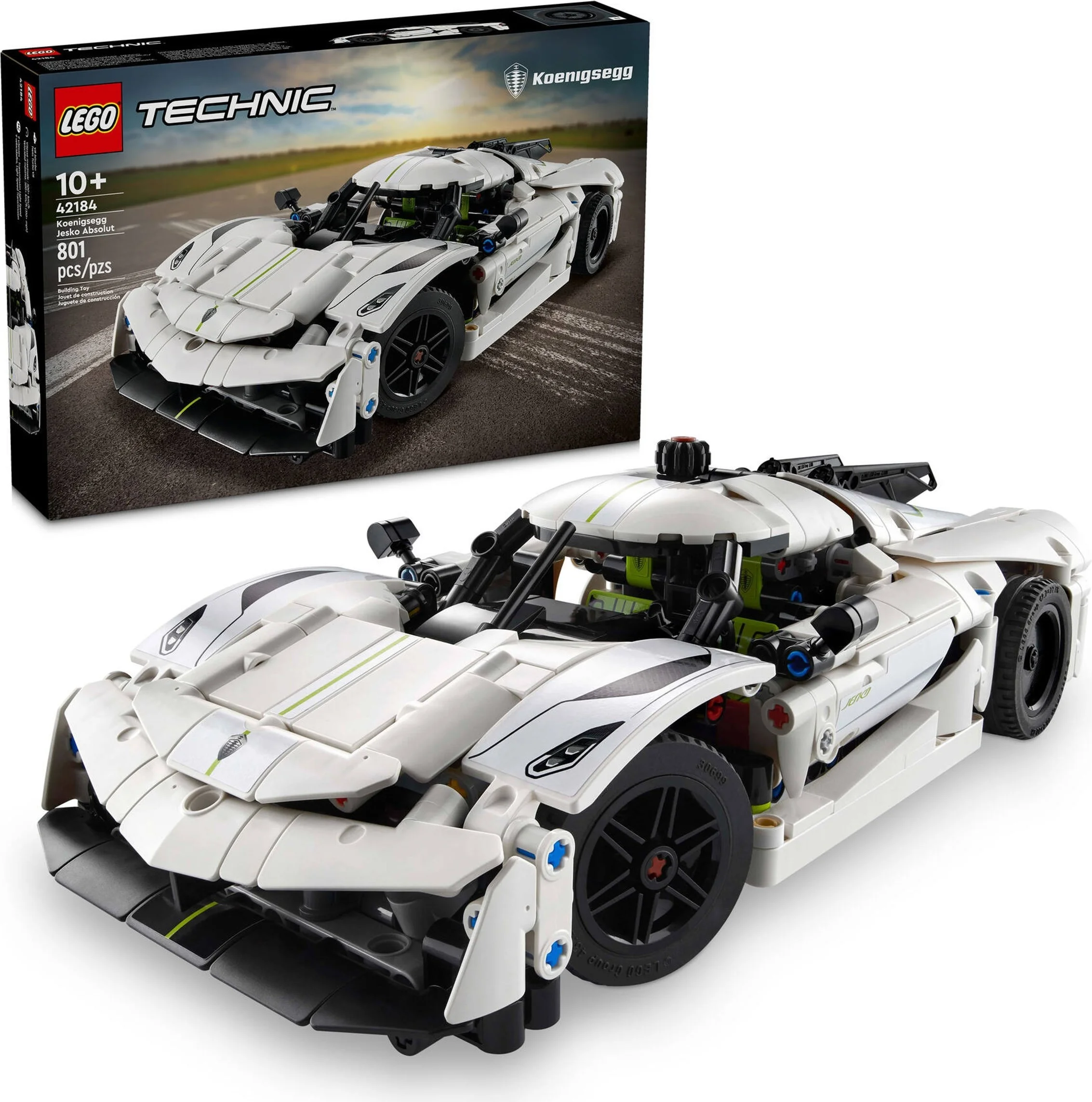 LEGO® 42184 Biały hipersamochód Koenigsegg Jesko Absolut - zdjęcie 4