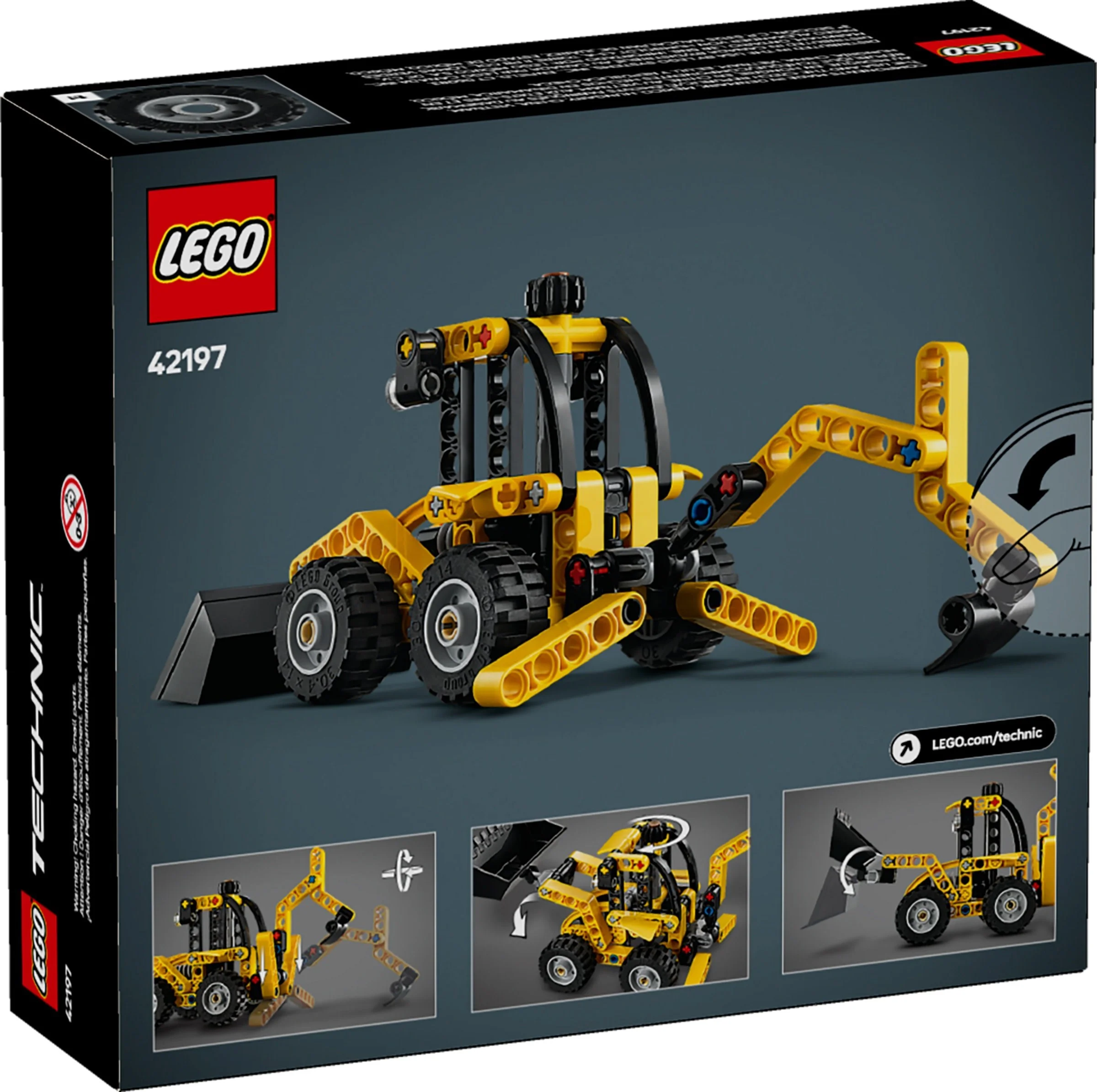 LEGO® 42197 Koparko - ładowarka - zdjęcie 1