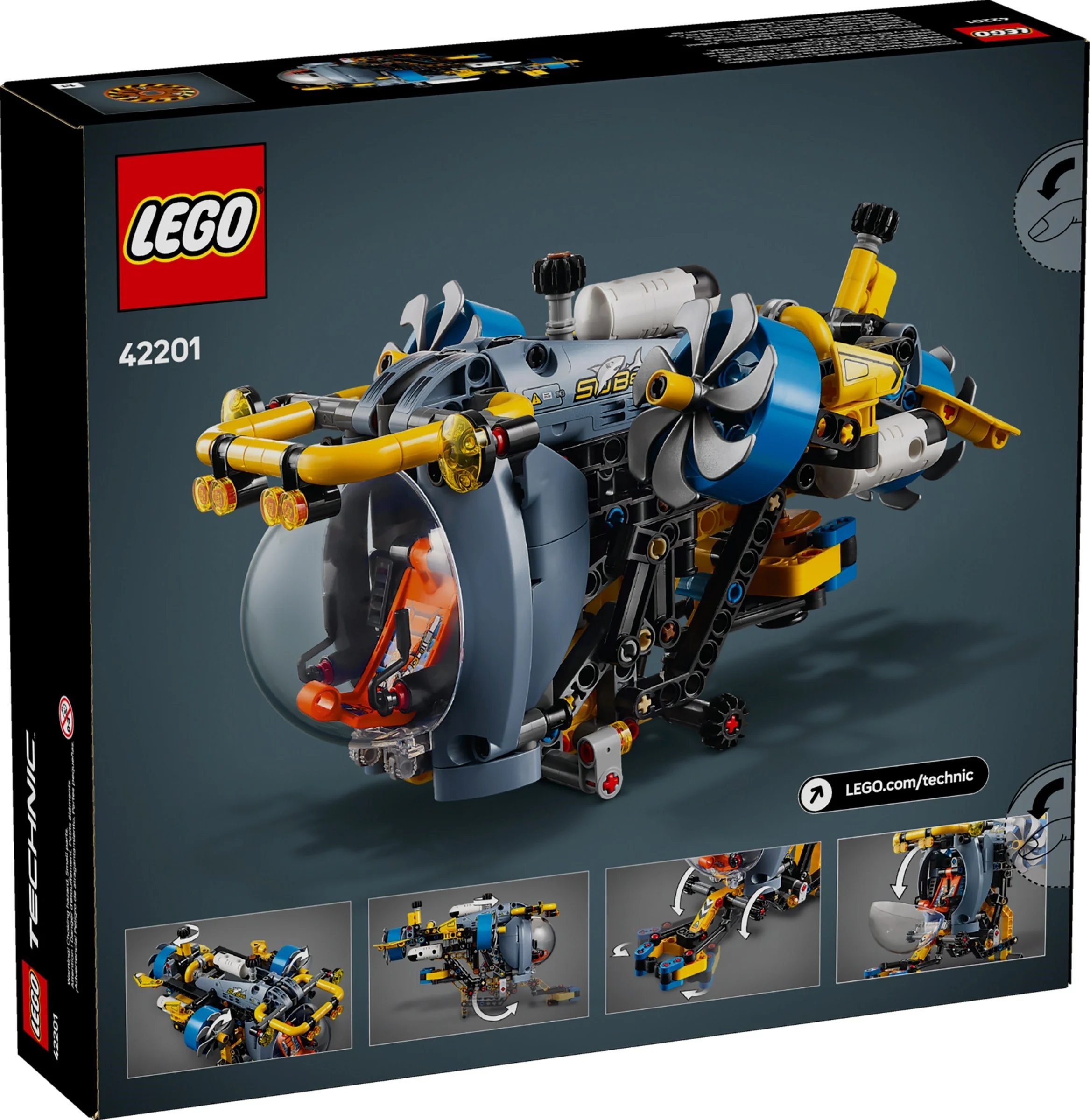 LEGO® 42201 Badawcza łódź podwodna - zdjęcie 1