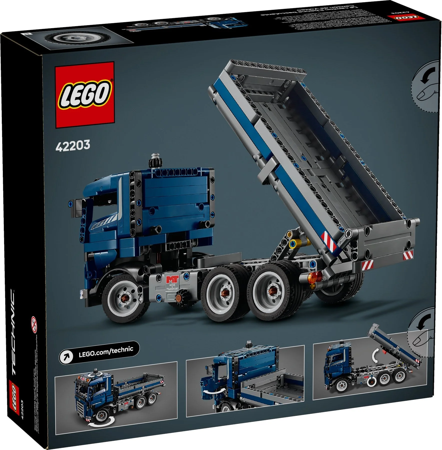 LEGO® 42203 Wywrotka z przechylaną skrzynią - zdjęcie 1