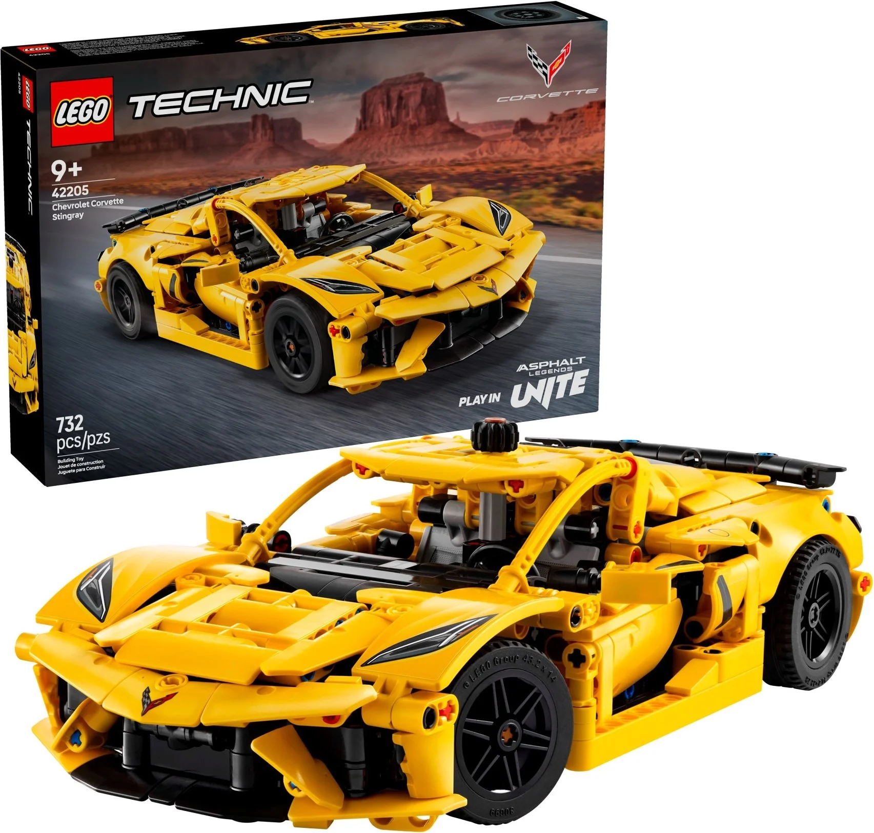 LEGO® 42205 LEGO Technic Chevrolet Corvette Stingray - zdjęcie 3