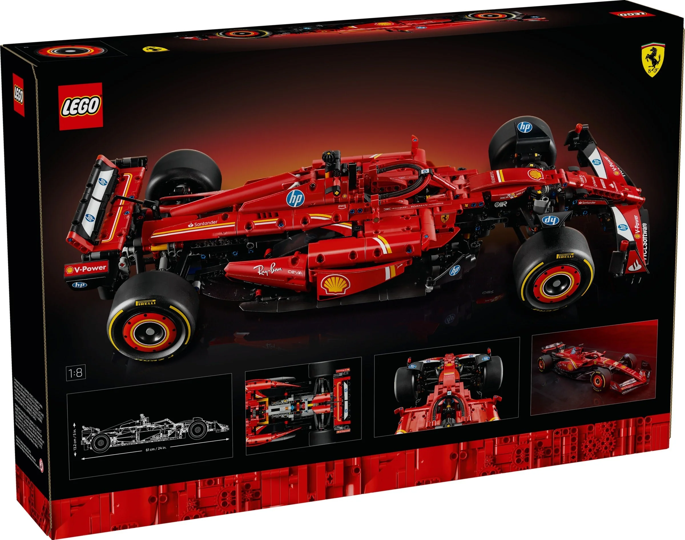 LEGO® 42207 Bolid F1 Ferrari SF - 24 - zdjęcie 3