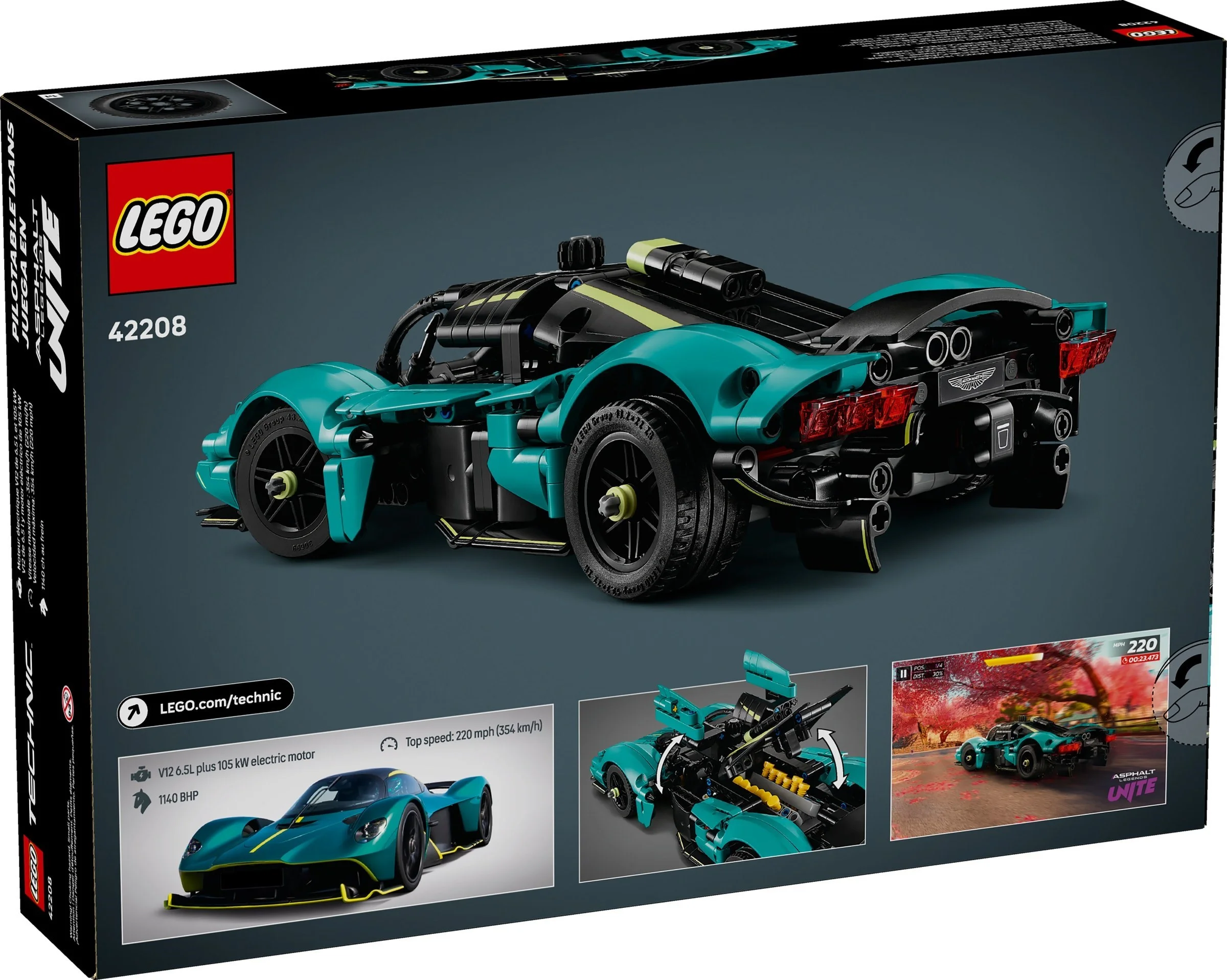 LEGO® 42208 LEGO Technic Aston Martin Valkyrie - zdjęcie 2