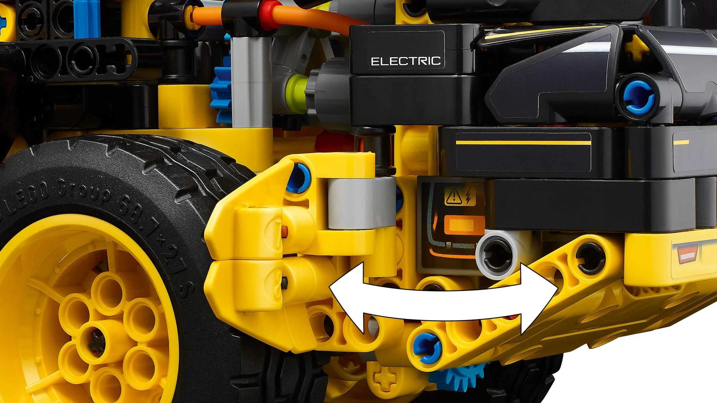LEGO® 42209 Ładowarka kołowa Volvo L120 Electric - zdjęcie 4