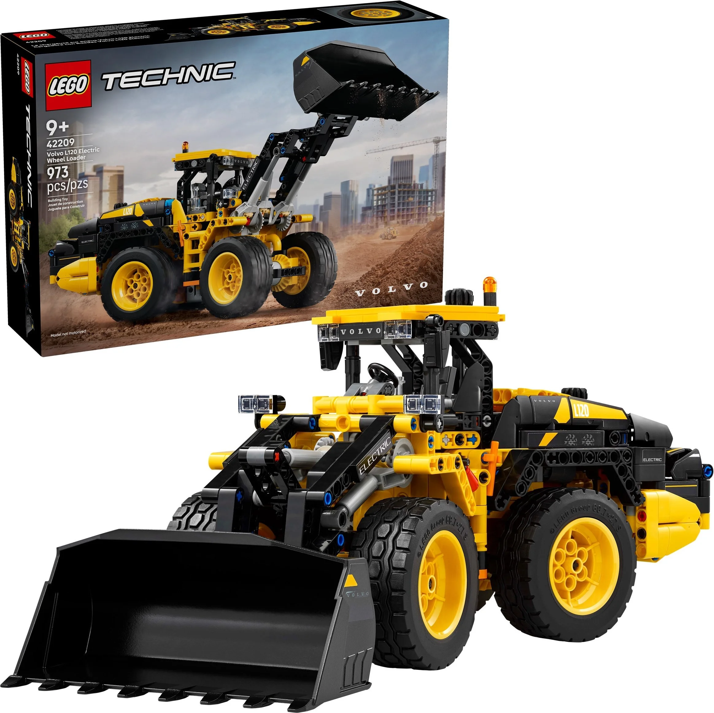 LEGO® 42209 Ładowarka kołowa Volvo L120 Electric - zdjęcie 5