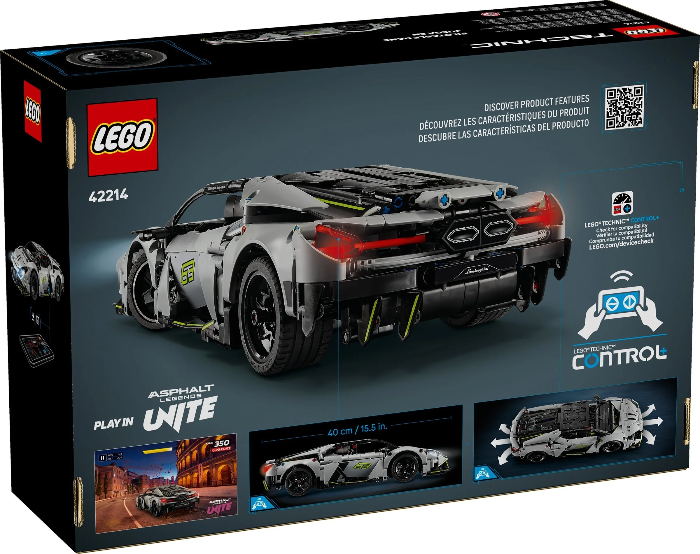 LEGO® 42214 Supersamochód Lamborghini Revuelto - zdjęcie 1
