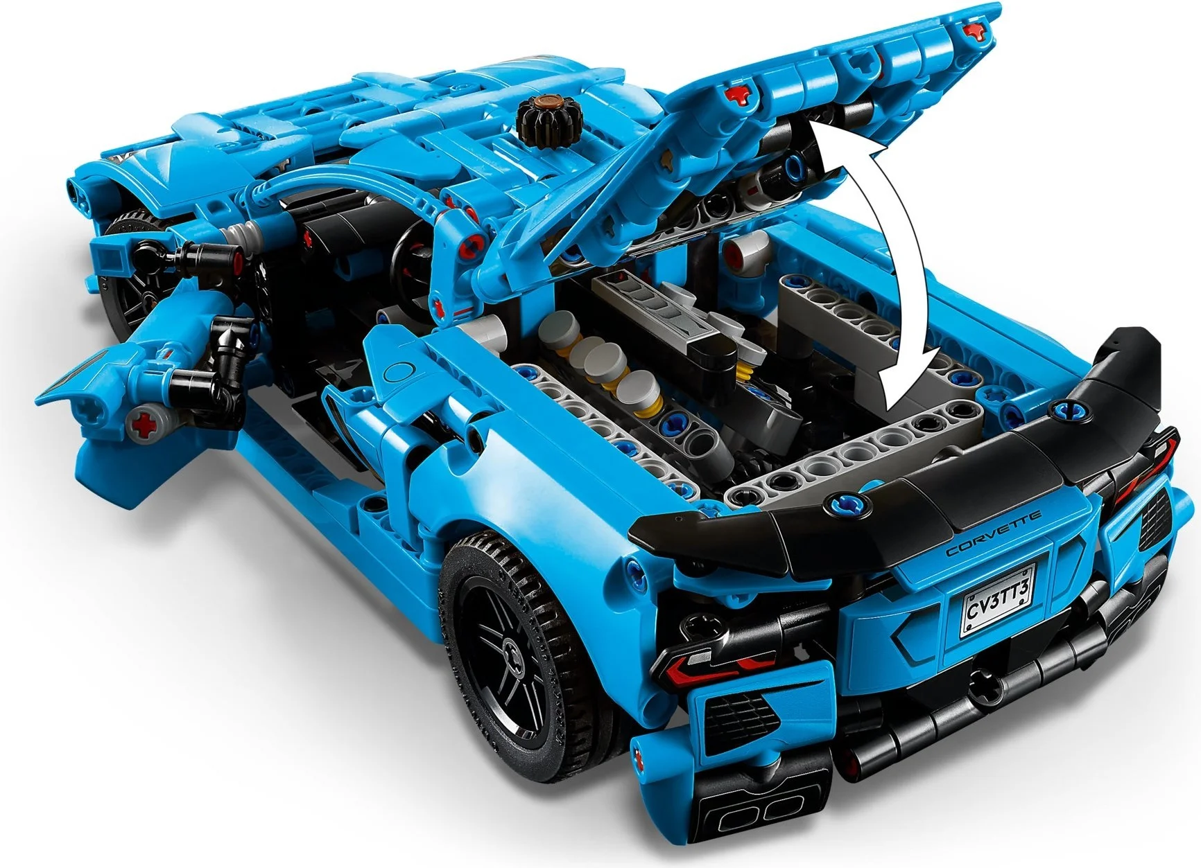 LEGO® 42217 Niebieski Chevrolet Corvette Stingray Torba - zdjęcie 4