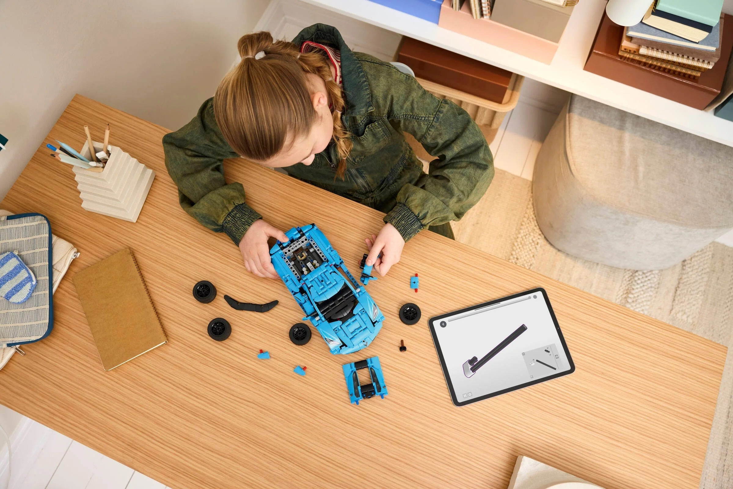 LEGO® 42217 Niebieski Chevrolet Corvette Stingray Torba - zdjęcie 6