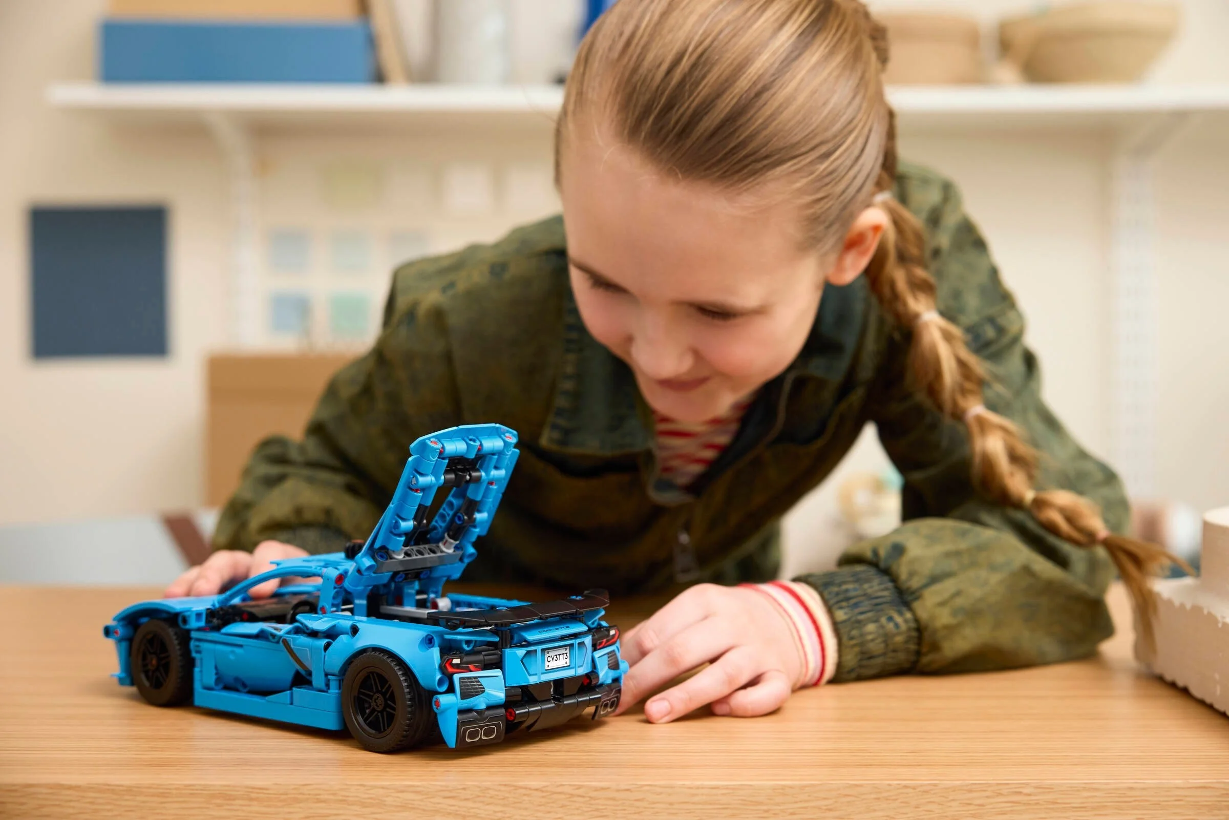 LEGO® 42217 Niebieski Chevrolet Corvette Stingray Torba - zdjęcie 7