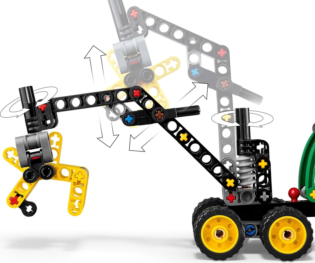 LEGO® 42218 Harwester kołowy John Deere 1470H - zdjęcie 12