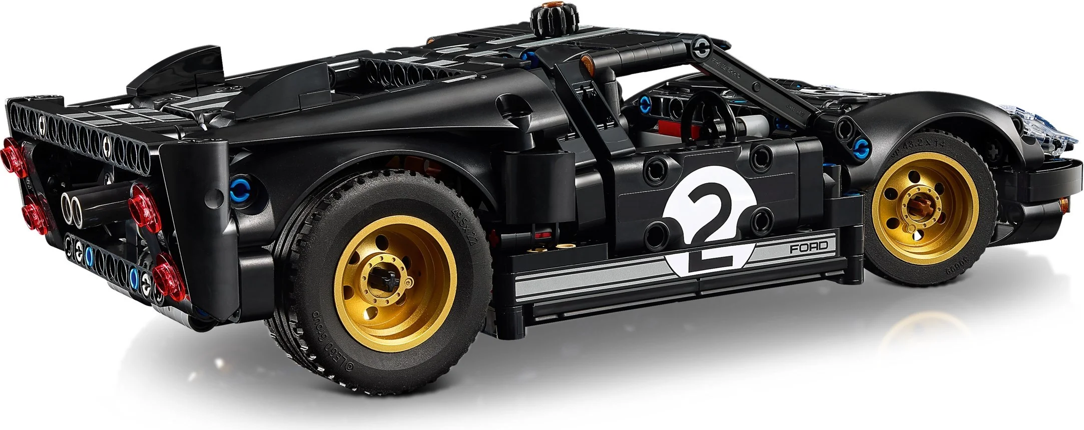 LEGO® 42223 Samochód Wyścigowy 1966 Ford Gt40 Mkii - zdjęcie 4