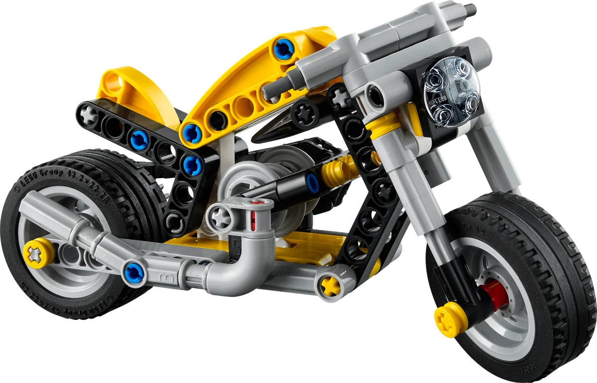 LEGO® 42225 Żółty Motocykl - zdjęcie 5