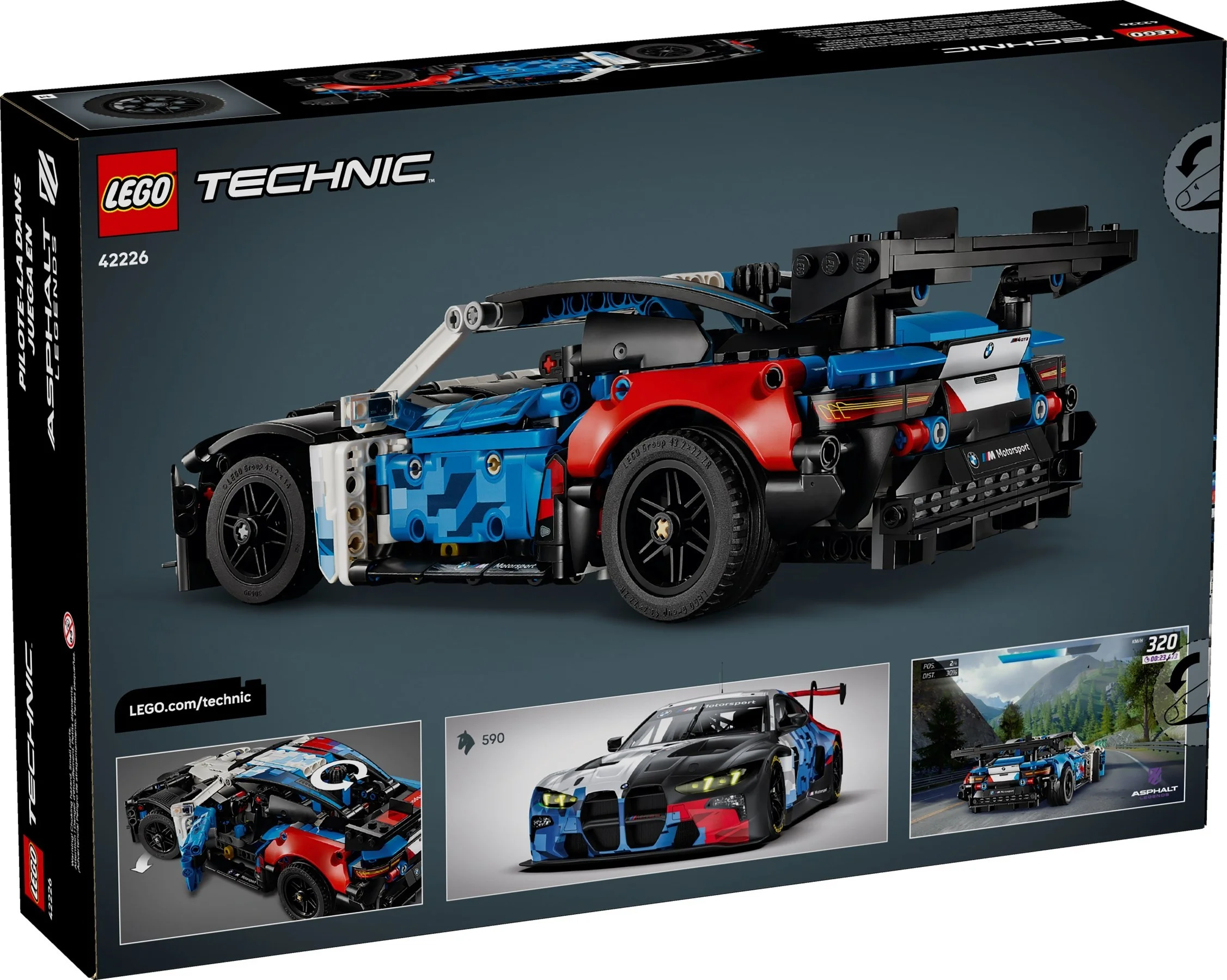 LEGO® 42226 Champions 77253 Hipersamochód sportowy Bugatti Vision Gt - zdjęcie 4